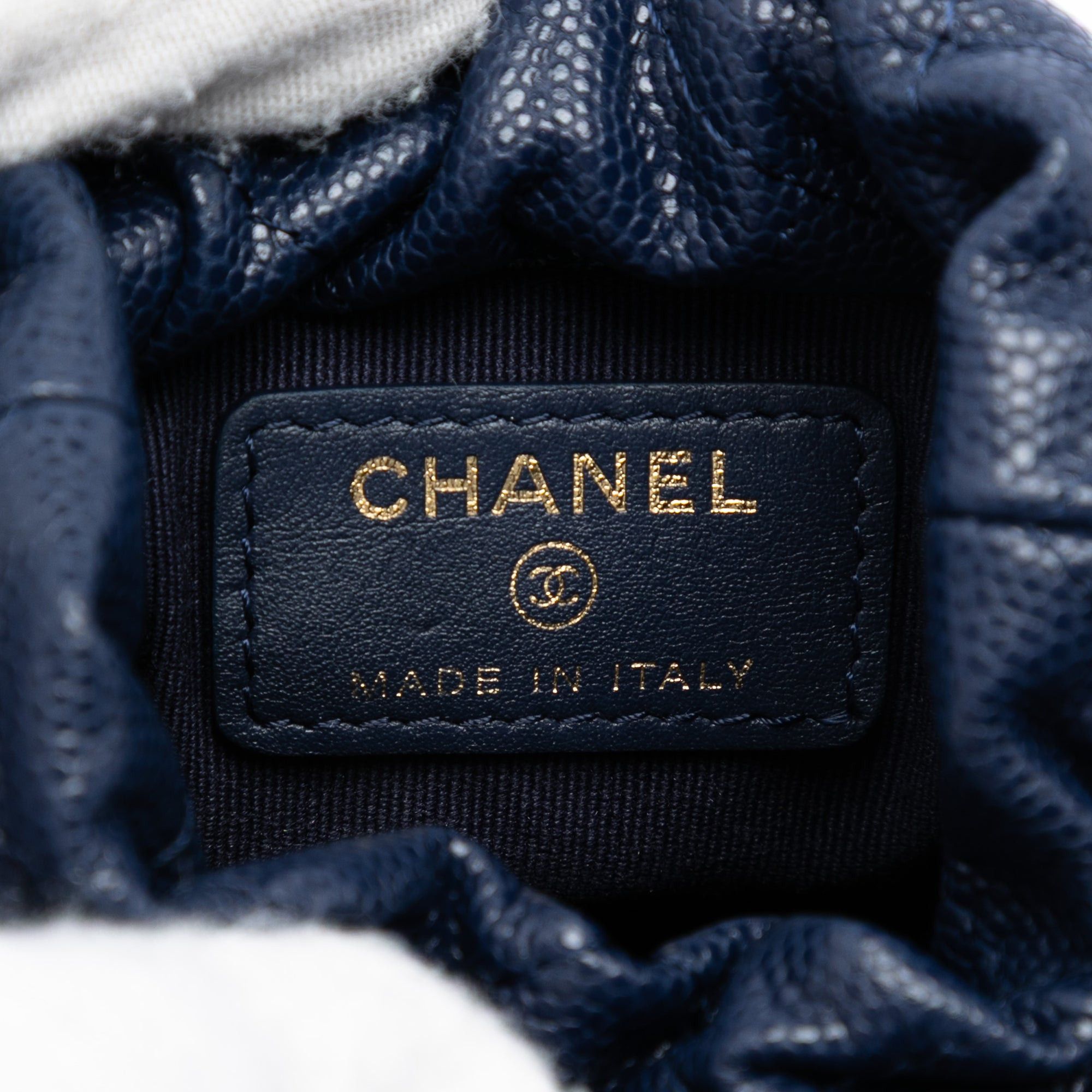 Chanel Mini Quilted Caviar Medallion Charms Drawstring Bucket Bag Size ONE SIZE - 5 Thumbnail