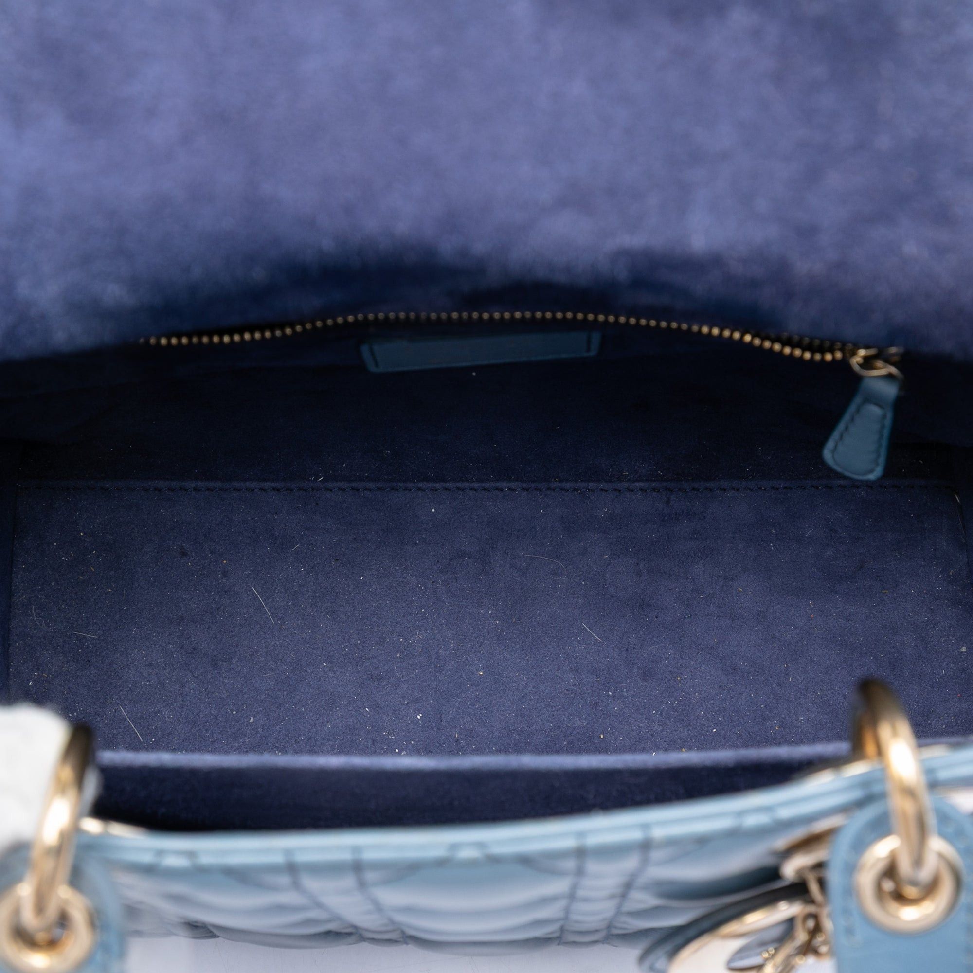 Dior Medium Ombre Lambskin Cannage Lady Dior Size ONE SIZE - 4 Thumbnail