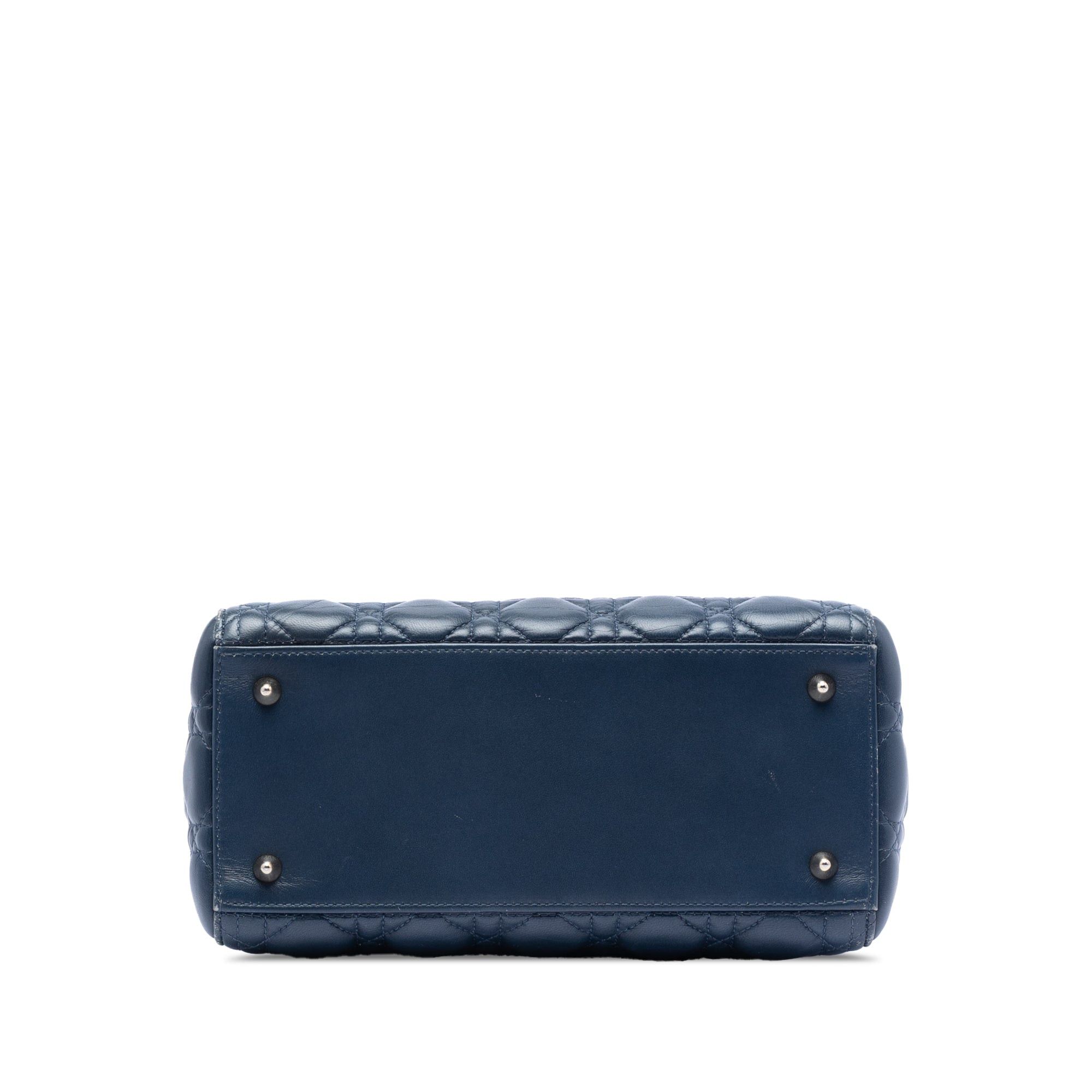 Dior Medium Ombre Lambskin Cannage Lady Dior Size ONE SIZE - 3 Thumbnail