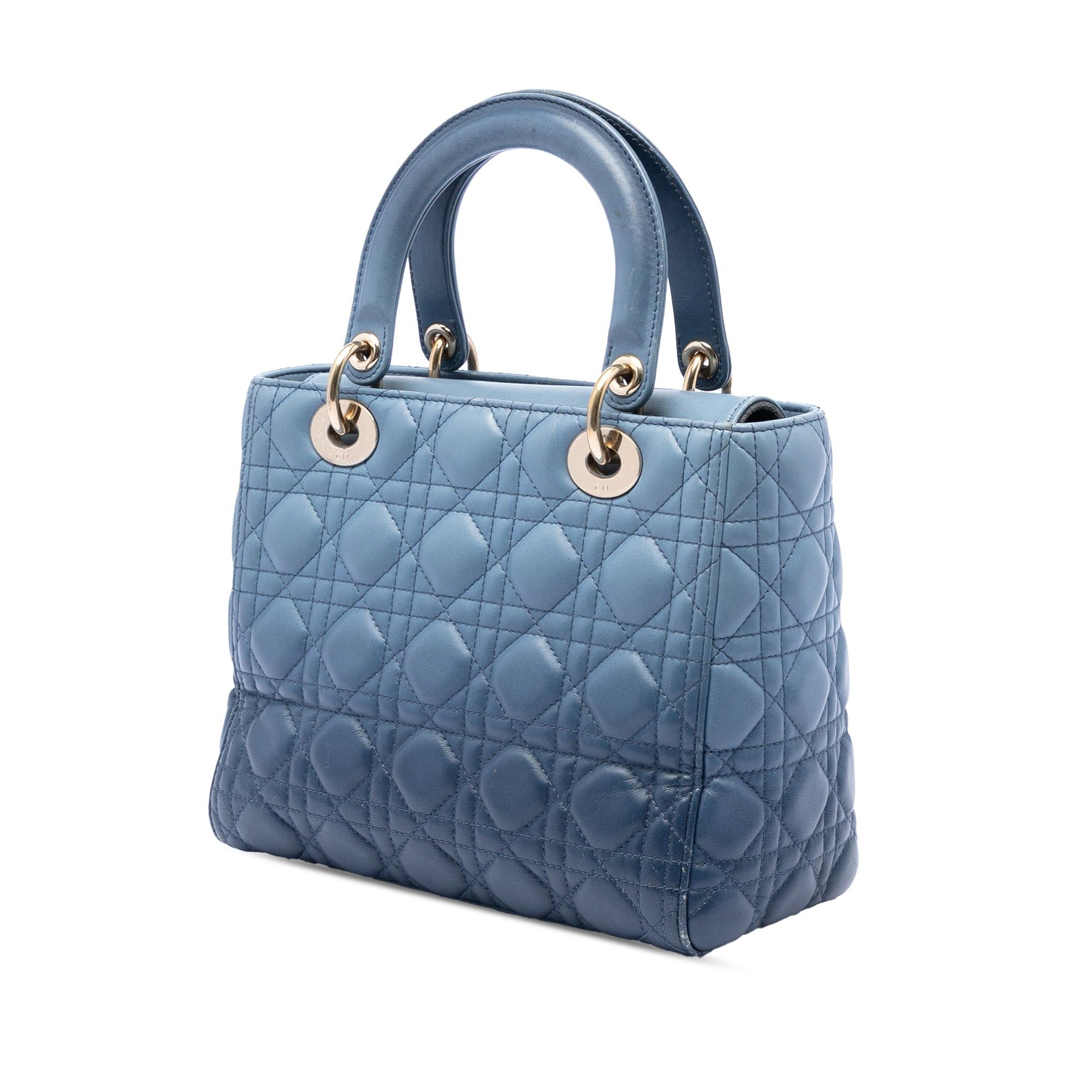 Dior Medium Ombre Lambskin Cannage Lady Dior Size ONE SIZE - 2 Thumbnail