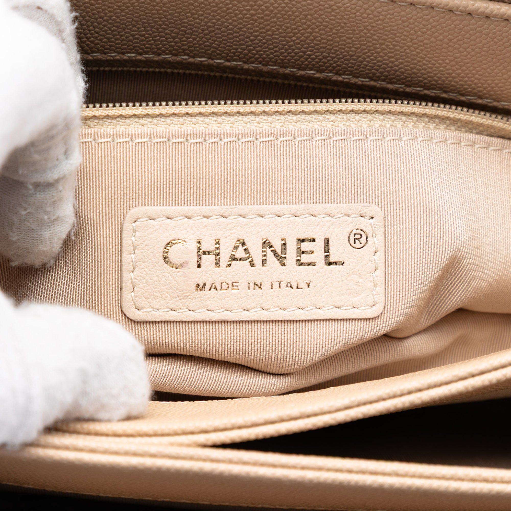 Chanel CC Stitched Caviar and Suede Lady Coco Flap Size ONE SIZE - 5 Thumbnail