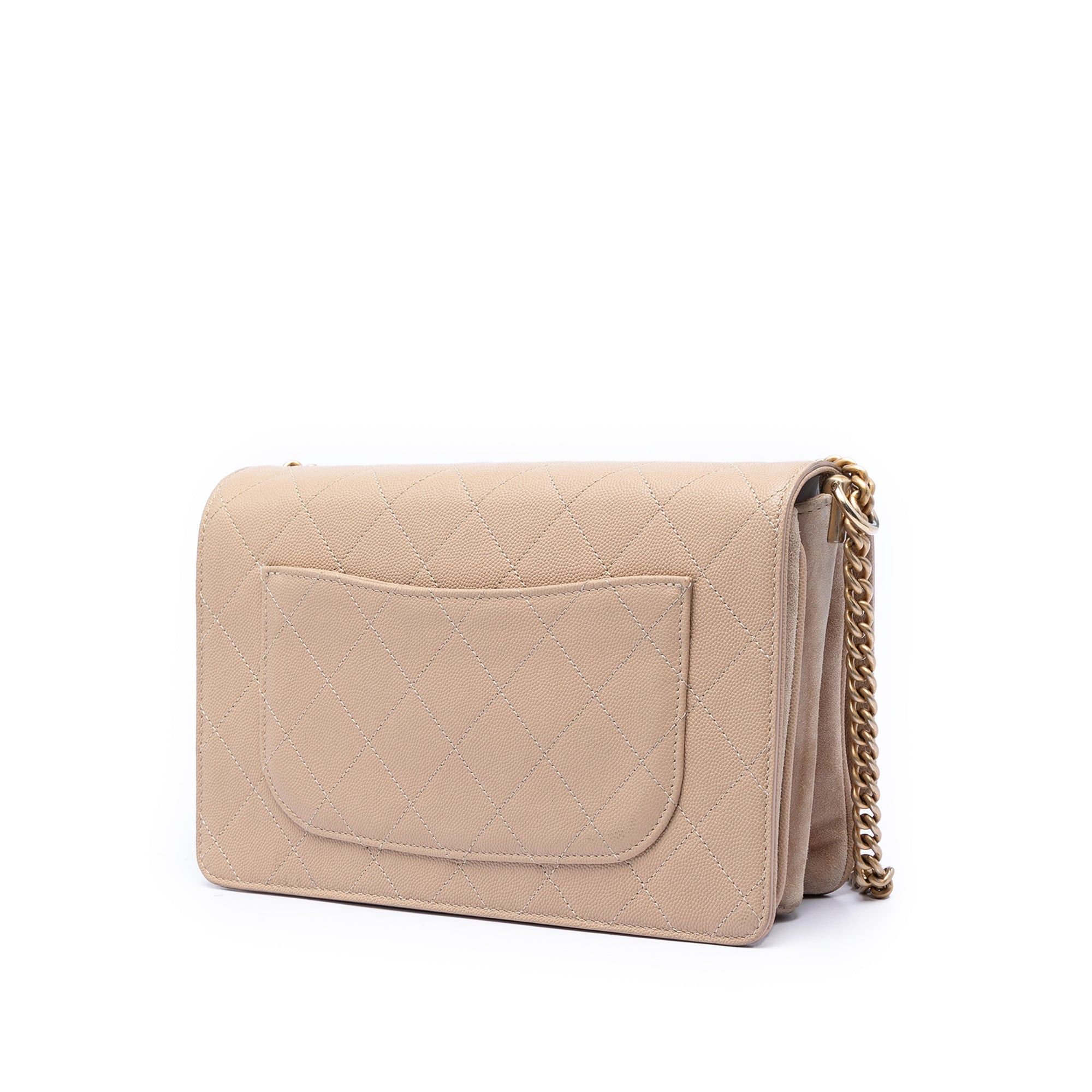 Chanel CC Stitched Caviar and Suede Lady Coco Flap Size ONE SIZE - 2 Thumbnail