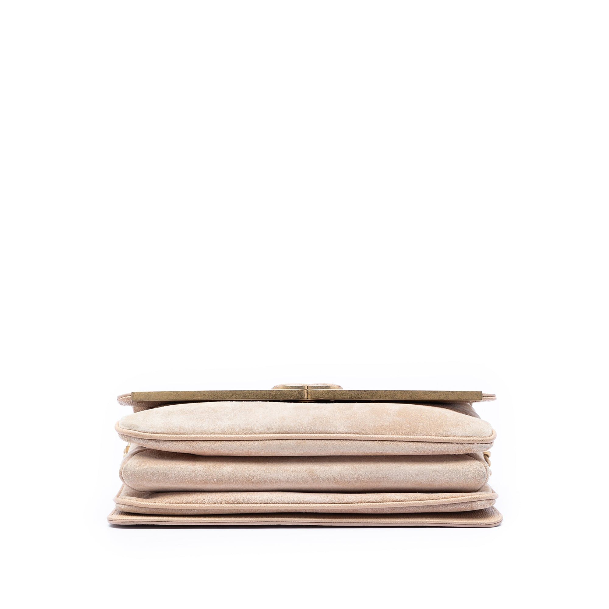 Chanel CC Stitched Caviar and Suede Lady Coco Flap Size ONE SIZE - 3 Thumbnail