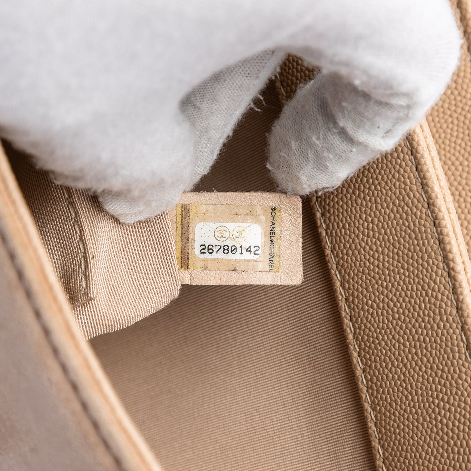 Chanel CC Stitched Caviar and Suede Lady Coco Flap Size ONE SIZE - 6 Thumbnail