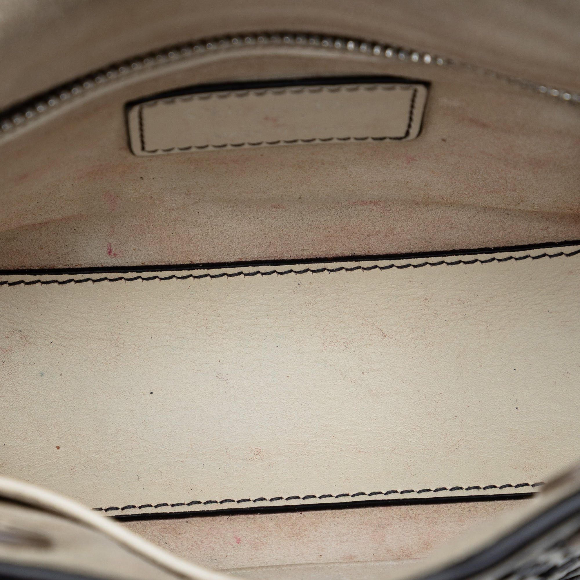 Dior Mini Calfskin Flower Embroidered Lady Dior Size ONE SIZE - 4 Thumbnail