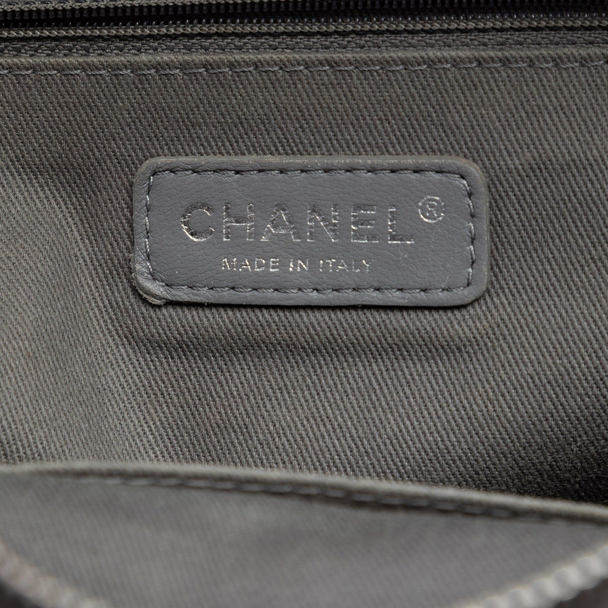 Chanel Large Canvas Deauville Bowling Bag Size ONE SIZE - 5 Thumbnail