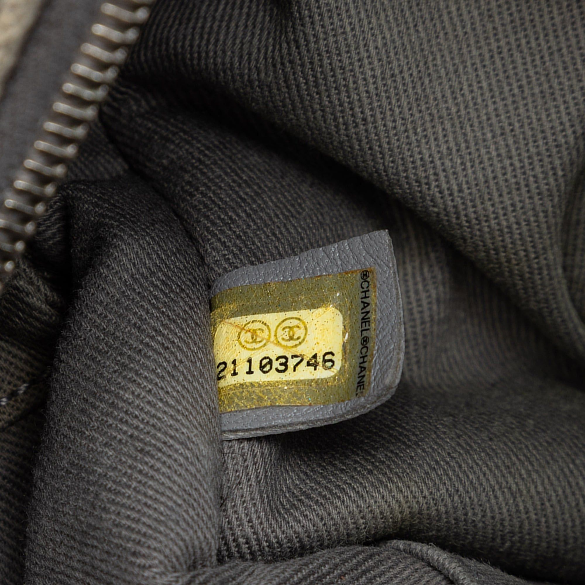 Chanel Large Canvas Deauville Bowling Bag Size ONE SIZE - 6 Thumbnail