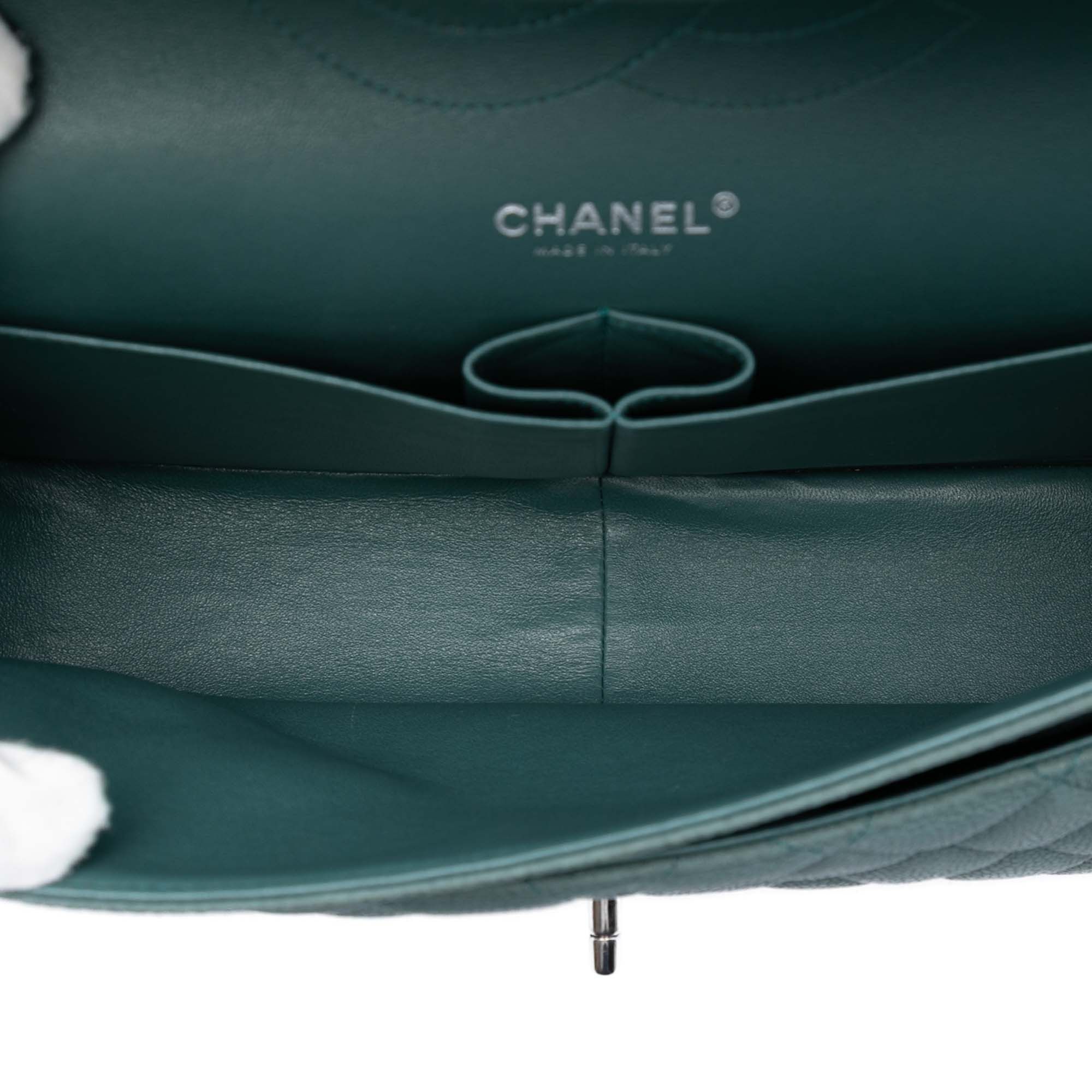 Chanel Jumbo Classic Iridescent Caviar Double Flap Size ONE SIZE - 4 Thumbnail