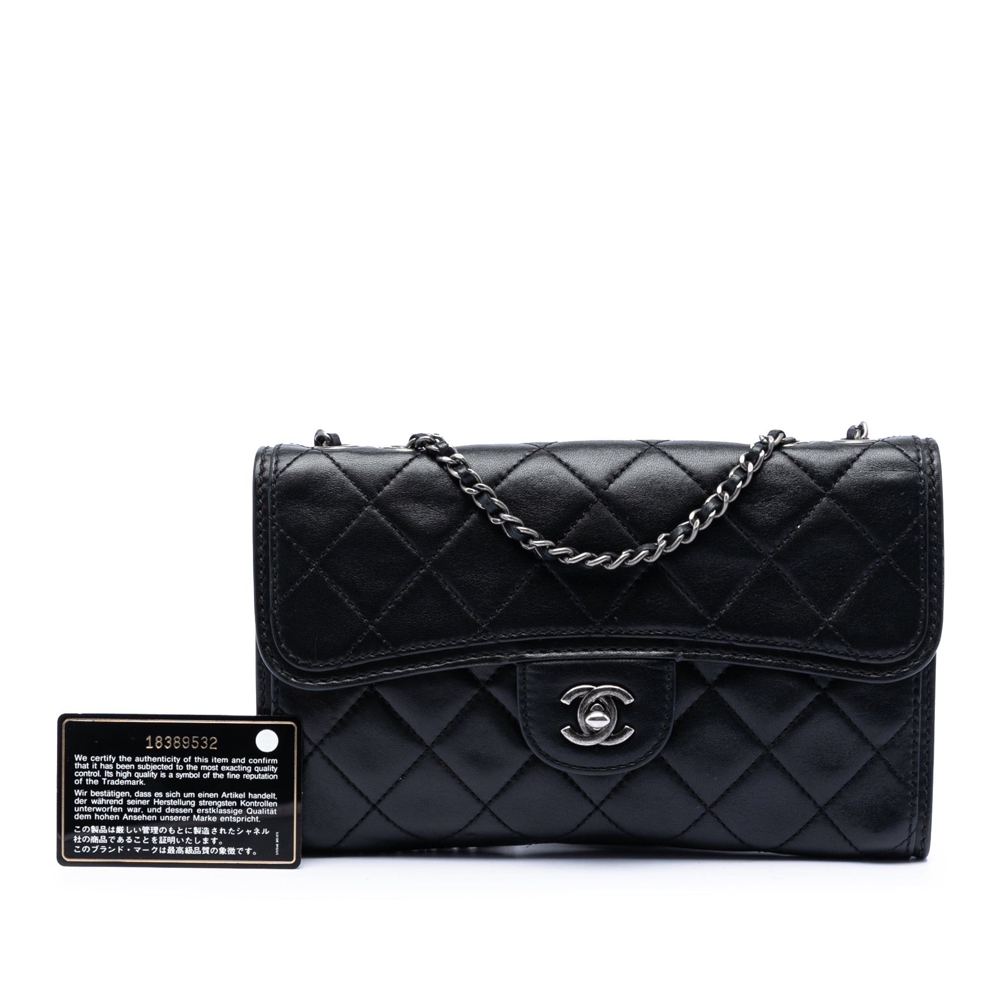 Chanel Small Quilted Lambskin Citizen Zip Flap Size ONE SIZE - 8 Thumbnail