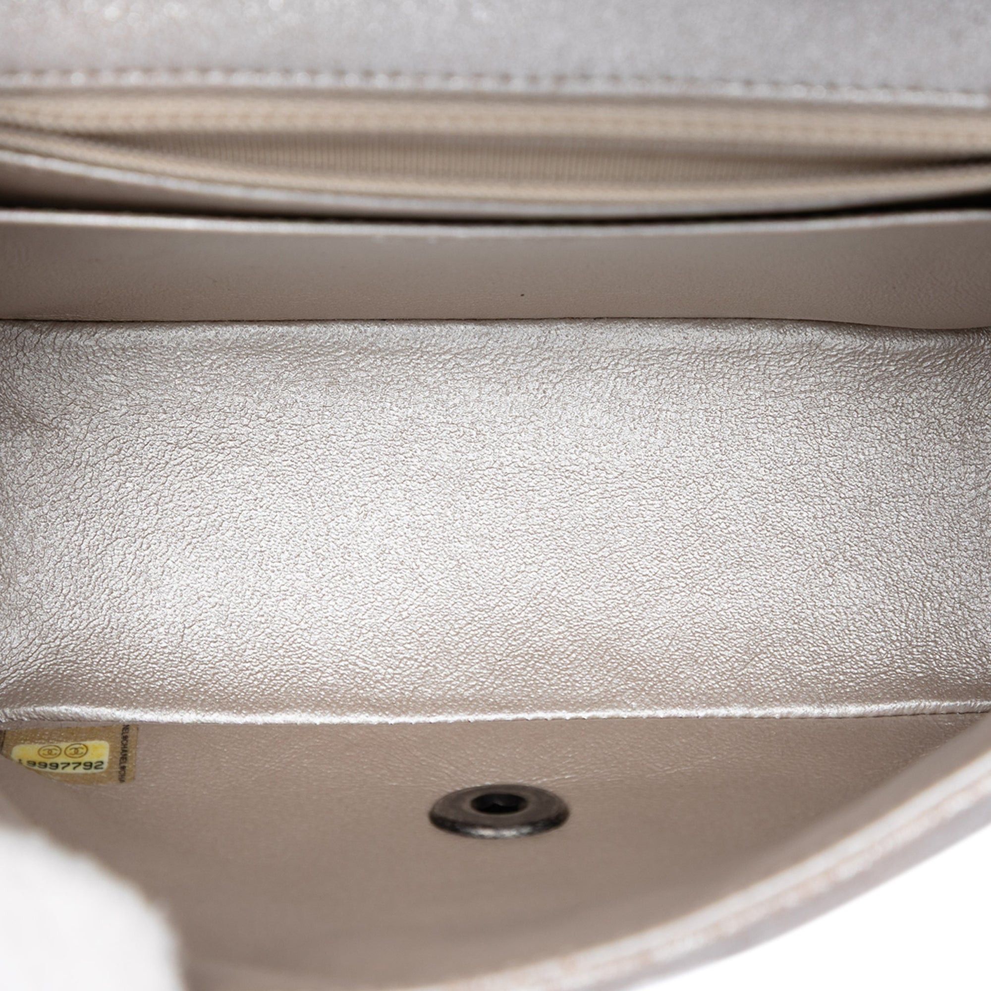 Chanel Mini Square Classic Metallic Lambskin Single Flap Size ONE SIZE - 4 Thumbnail