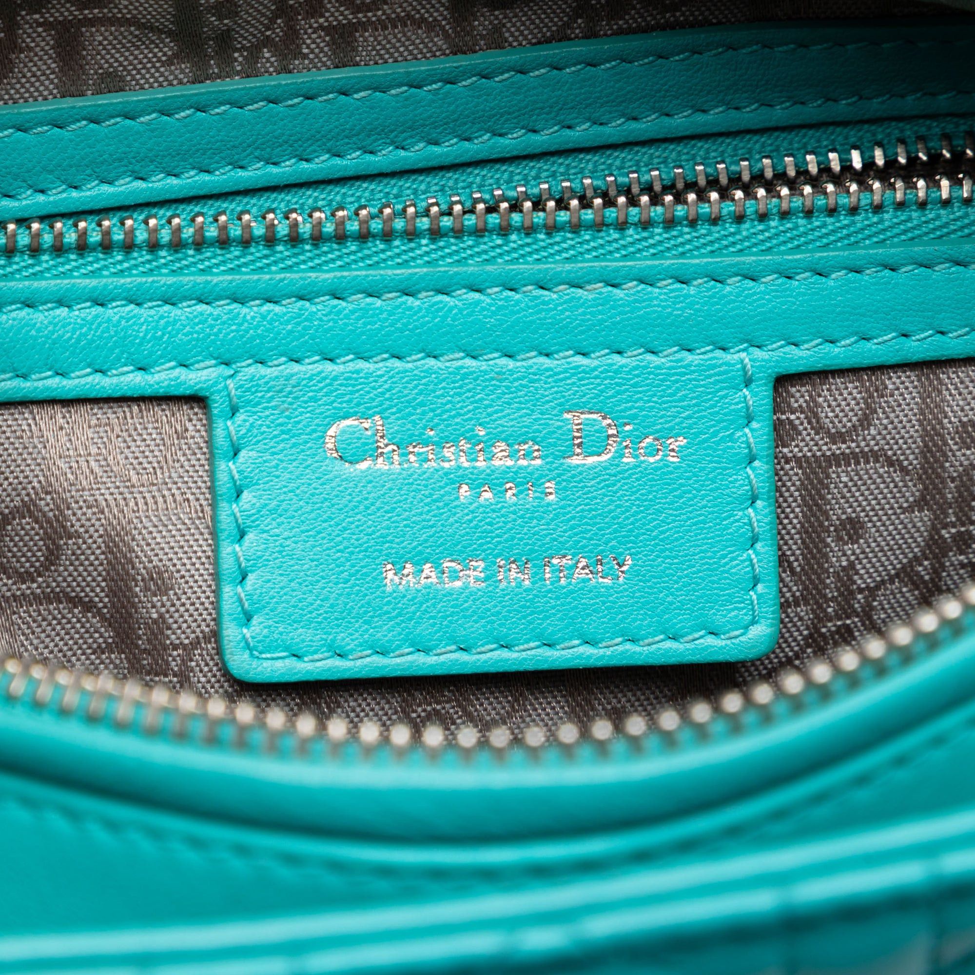 Dior Medium Lambskin Cannage Lady Dior Size ONE SIZE - 5 Thumbnail