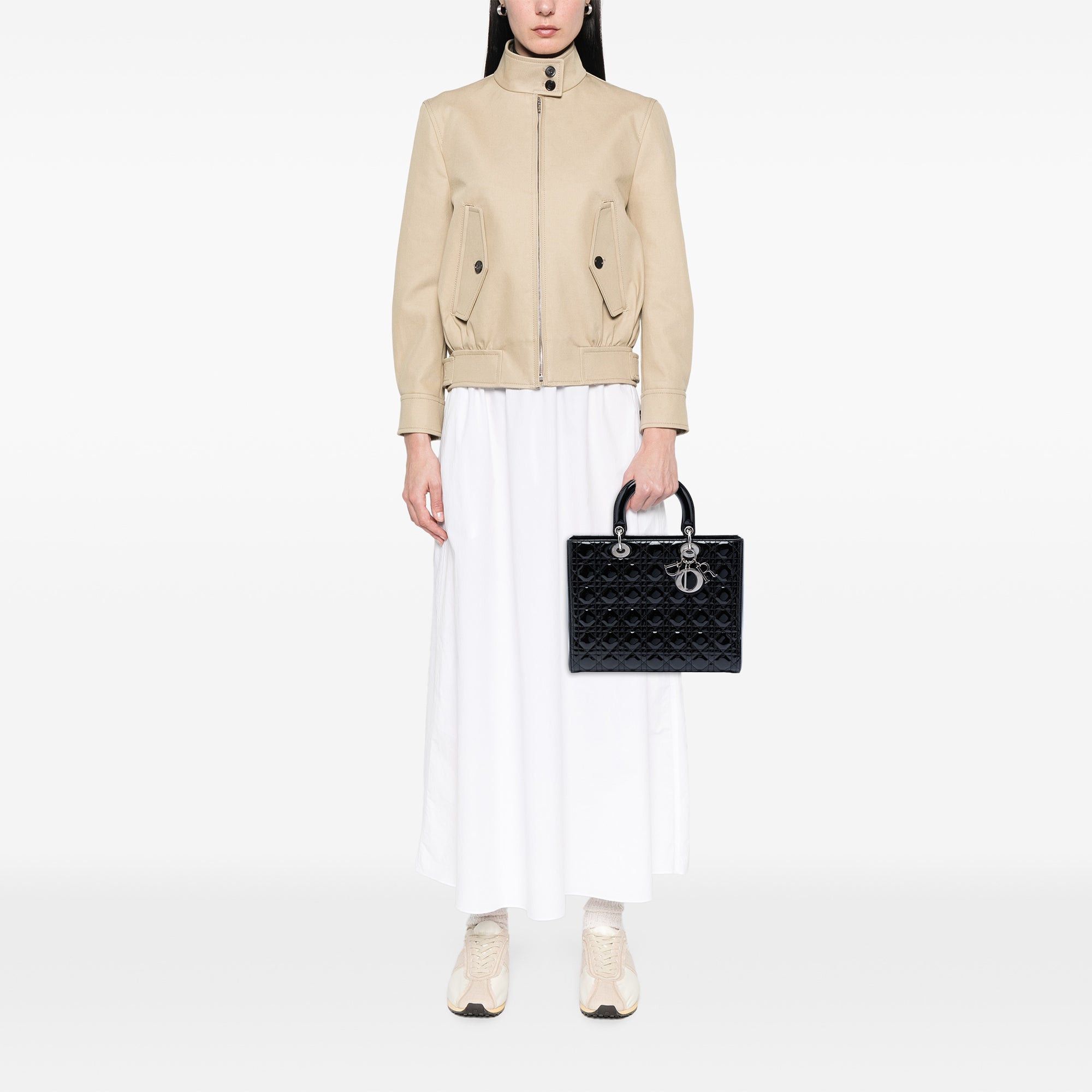 Dior Large Patent Cannage Lady Dior Size ONE SIZE - 7 Thumbnail