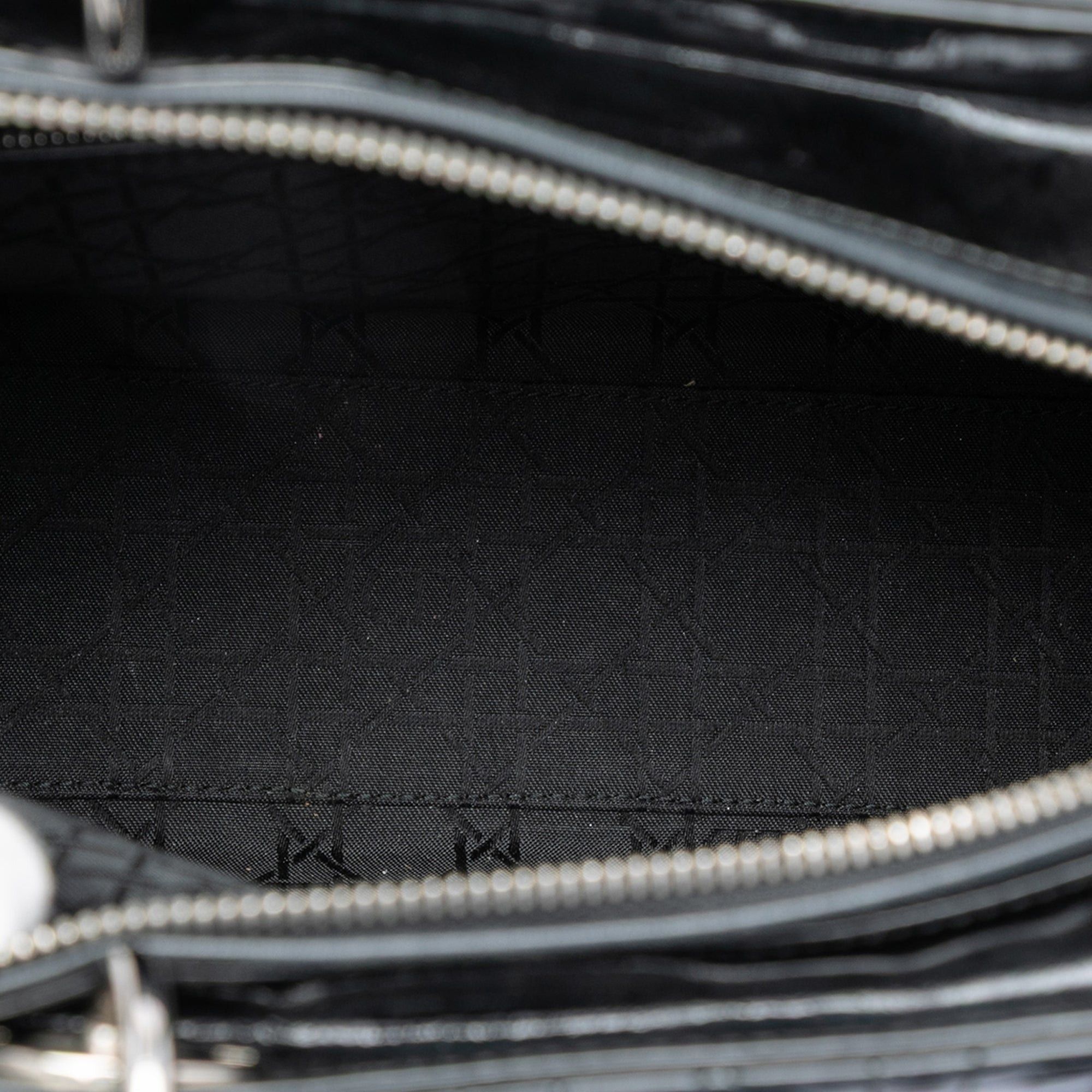 Dior Large Patent Cannage Lady Dior Size ONE SIZE - 4 Thumbnail