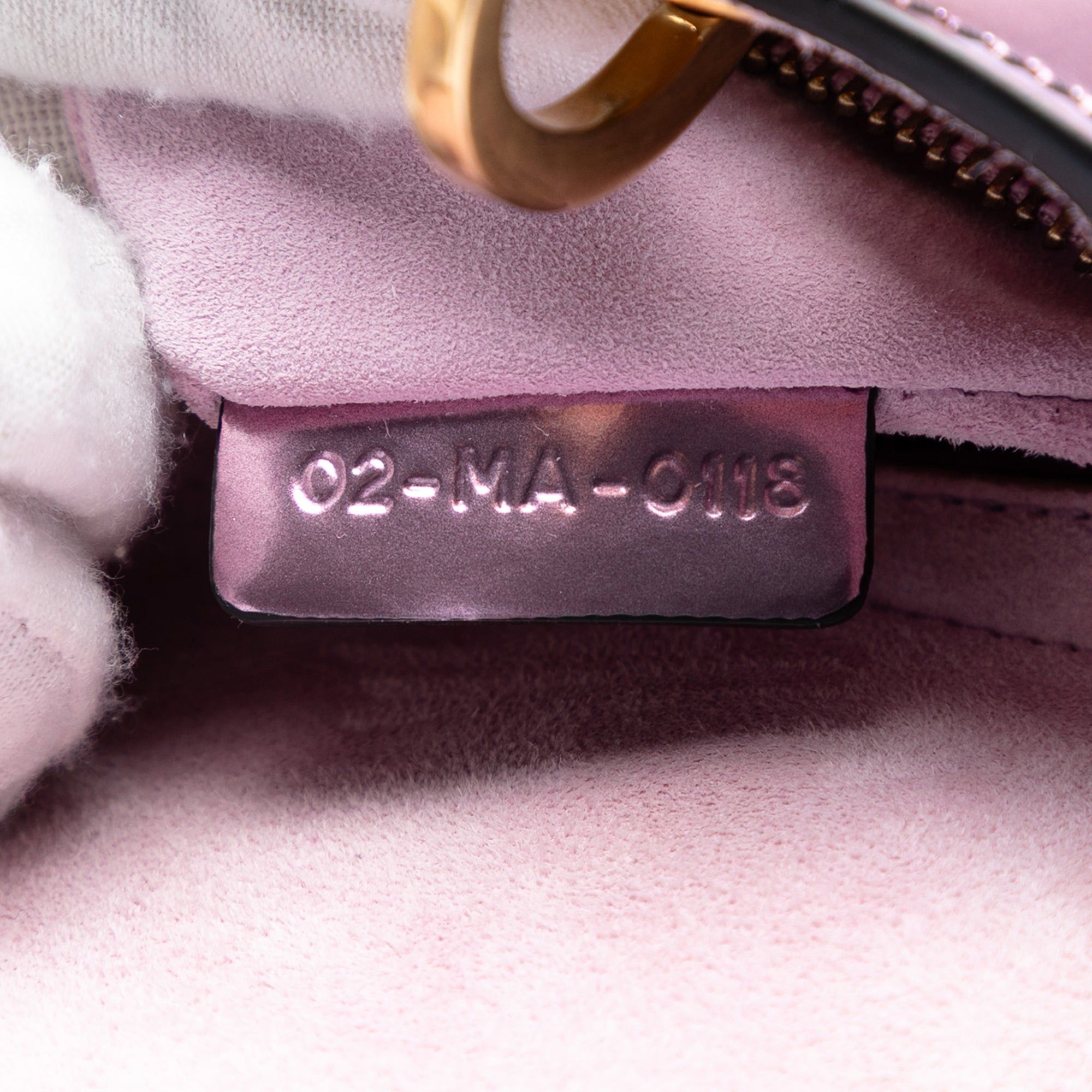 Dior Mini Metallic Patent Lady Dior Size ONE SIZE - 6 Thumbnail