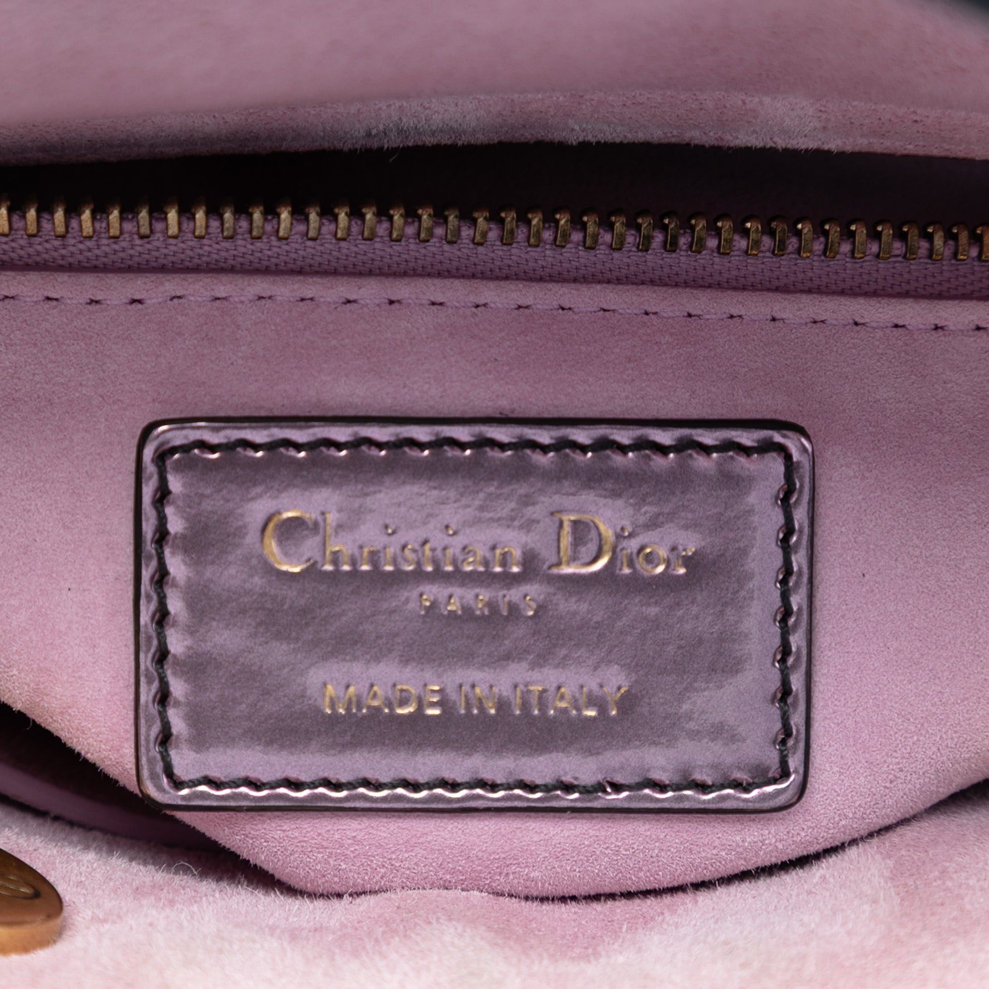 Dior Mini Metallic Patent Lady Dior Size ONE SIZE - 5 Thumbnail