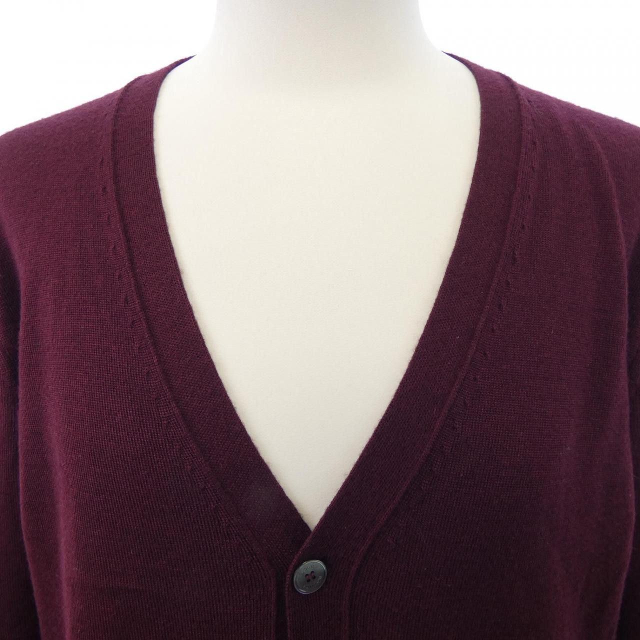 Louis Vuitton Louis Vuitton Louis Vuitton Cashmere Blend Cardigan Textile Tops H6N49EMC1 DUTY FREE for USA Size ONE SIZE - 5 Thumbnail
