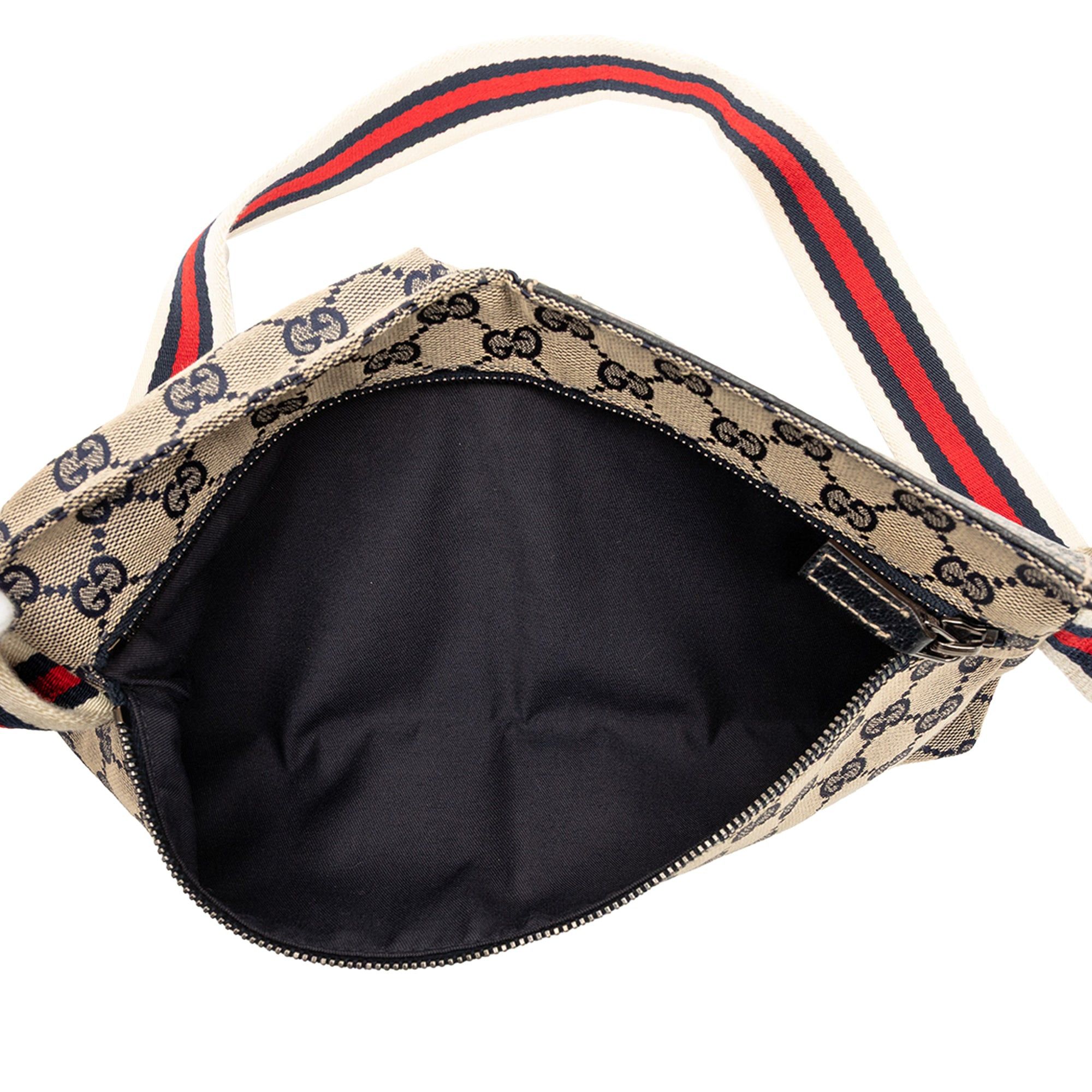 Gucci GG Canvas Web Double Pocket Belt Bag Size ONE SIZE - 4 Thumbnail