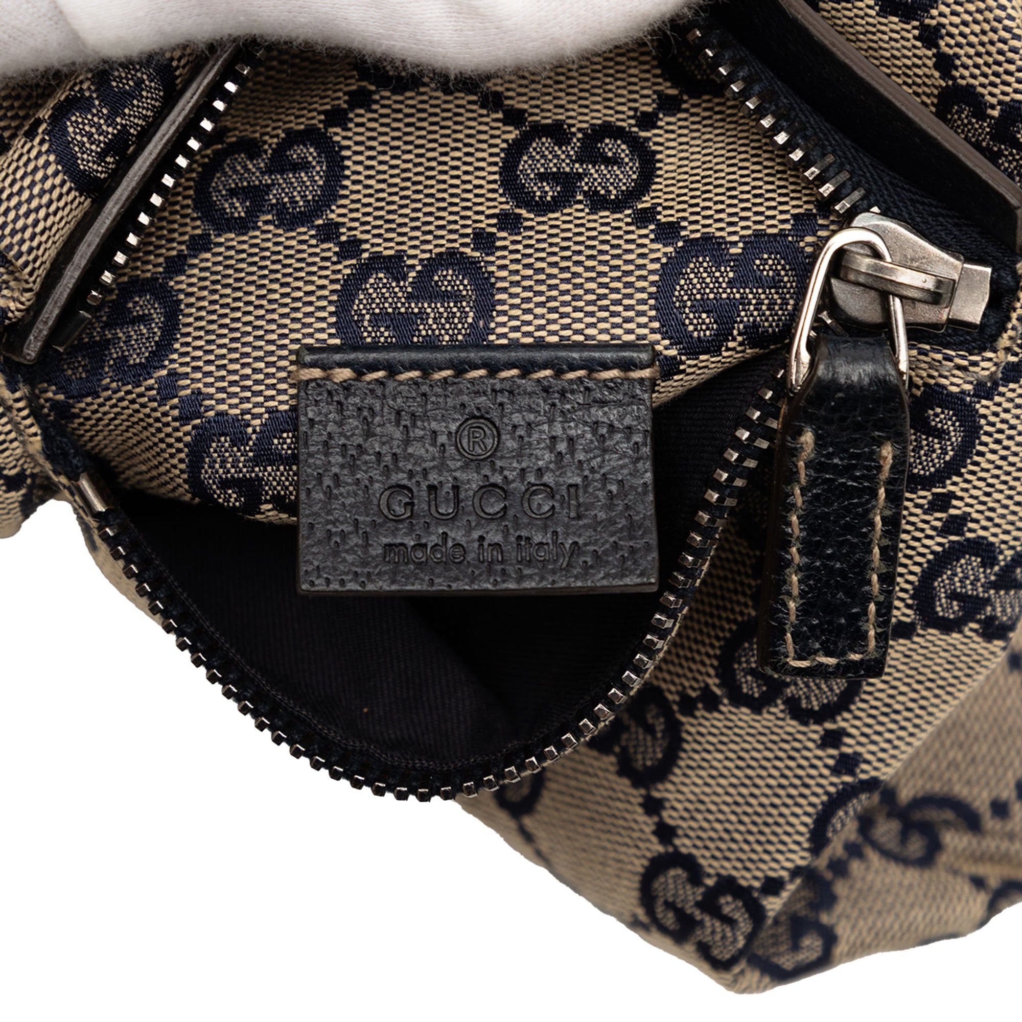 Gucci GG Canvas Web Double Pocket Belt Bag Size ONE SIZE - 5 Thumbnail