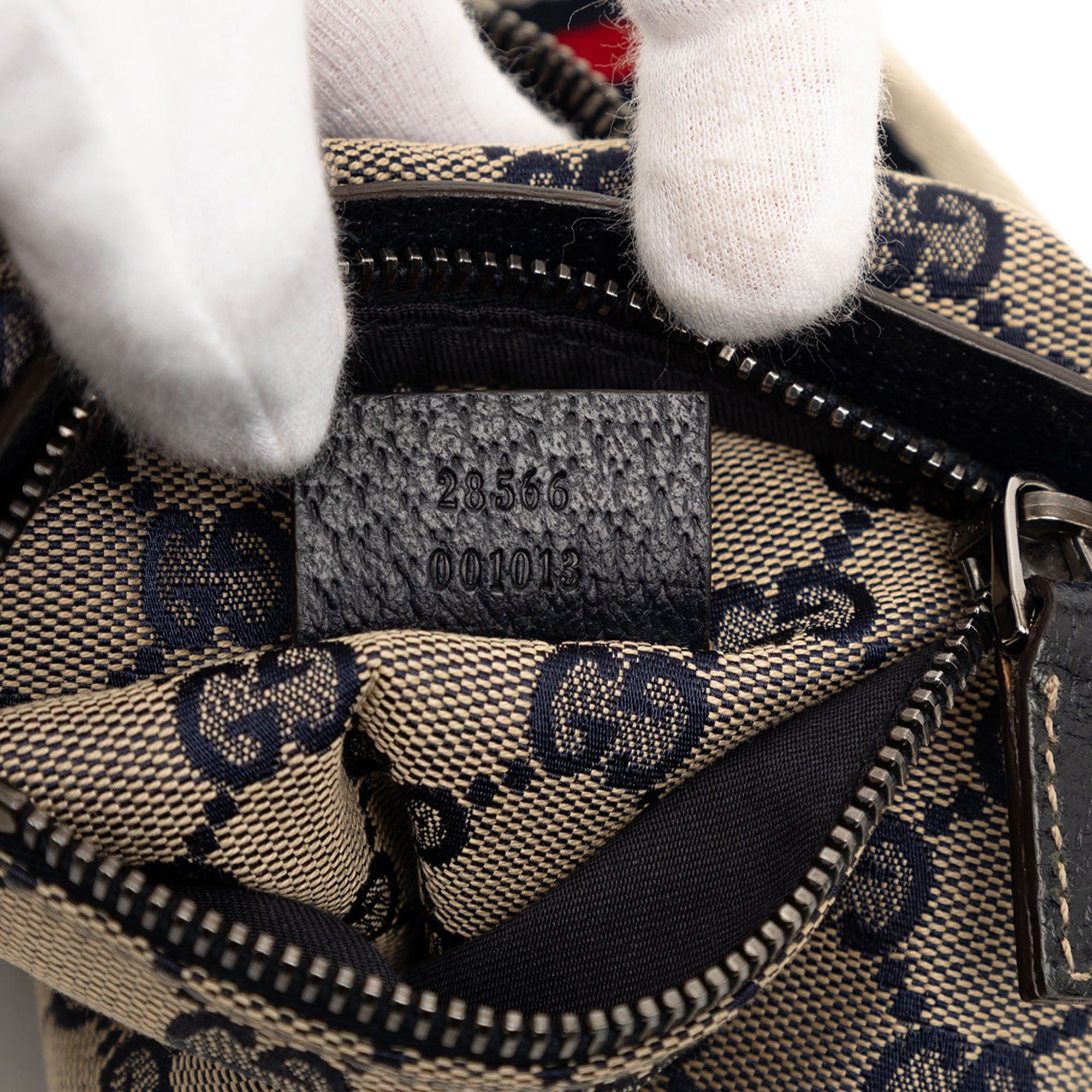 Gucci GG Canvas Web Double Pocket Belt Bag Size ONE SIZE - 6 Thumbnail