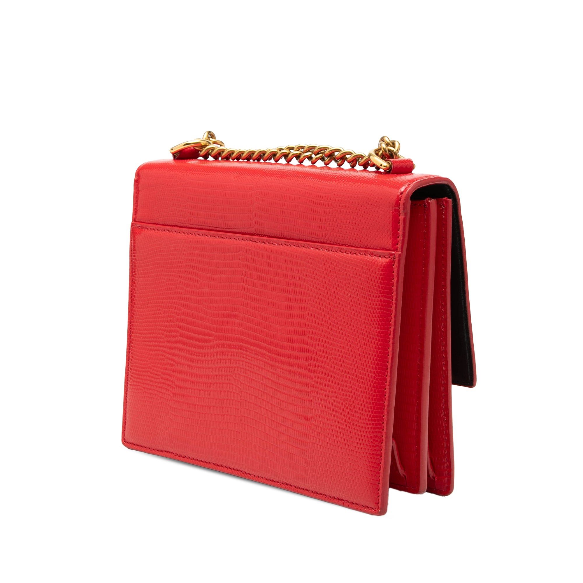 Balenciaga Embossed Patent Sharp S Chain Shoulder Bag Size ONE SIZE - 2 Thumbnail