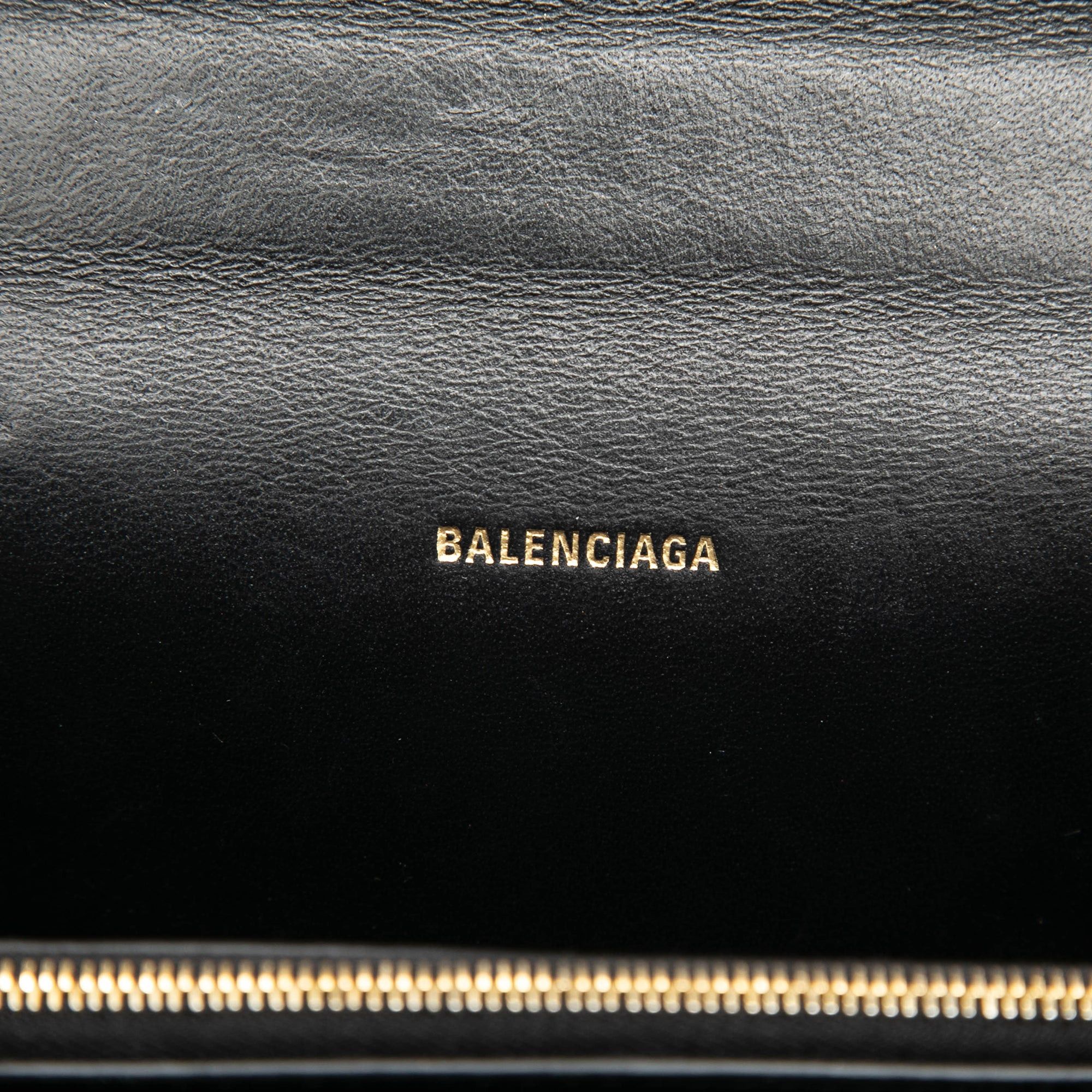 Balenciaga Embossed Patent Sharp S Chain Shoulder Bag Size ONE SIZE - 6 Thumbnail