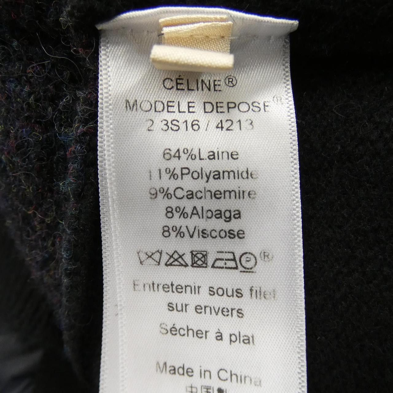 Celine Celine CELINE Wool Knit Textile Tops DUTY FREE for USA Size ONE SIZE - 3 Thumbnail