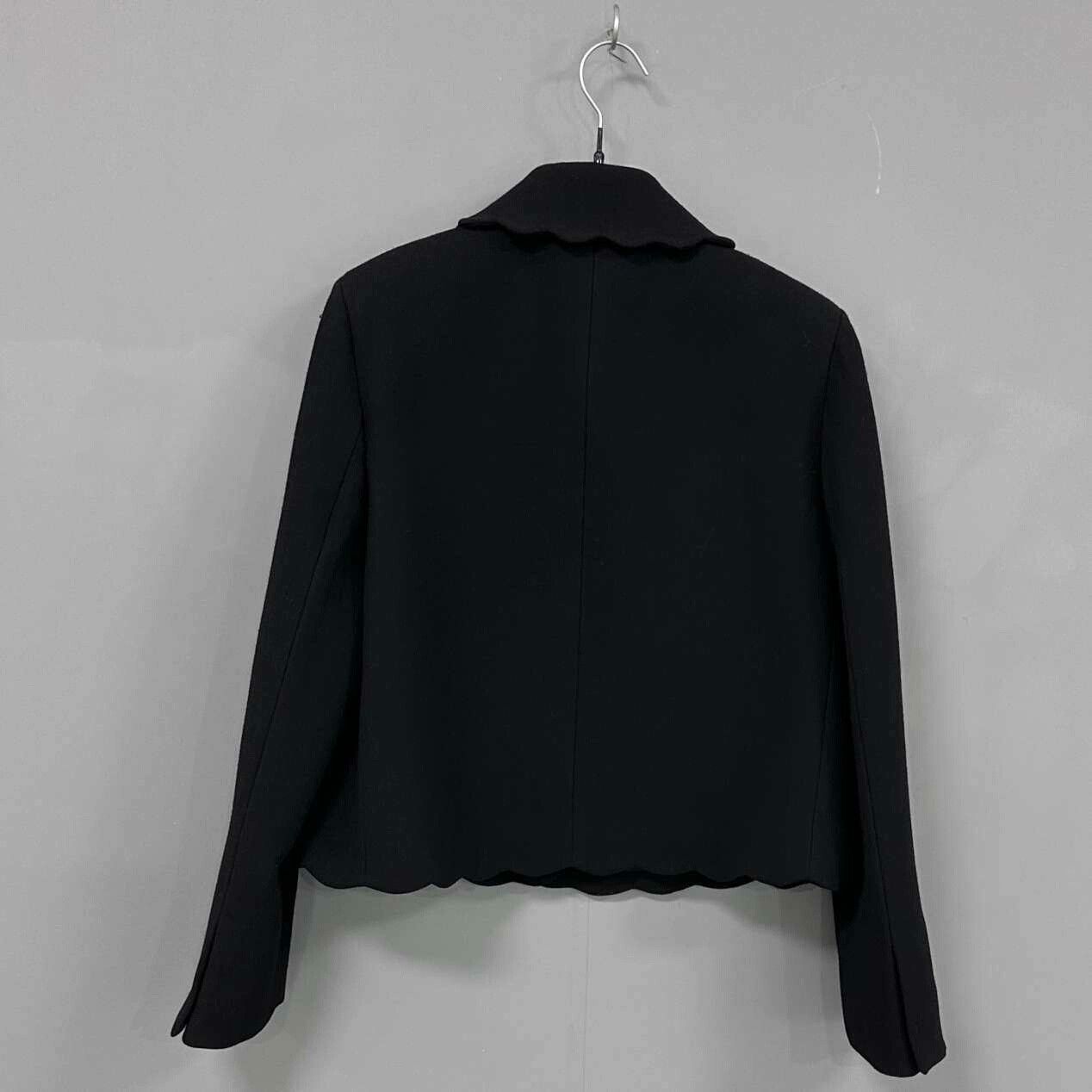 Miu Miu Miu Miu Black Jacket M Women Size M / US 6-8 / IT 42-44 - 2 Thumbnail