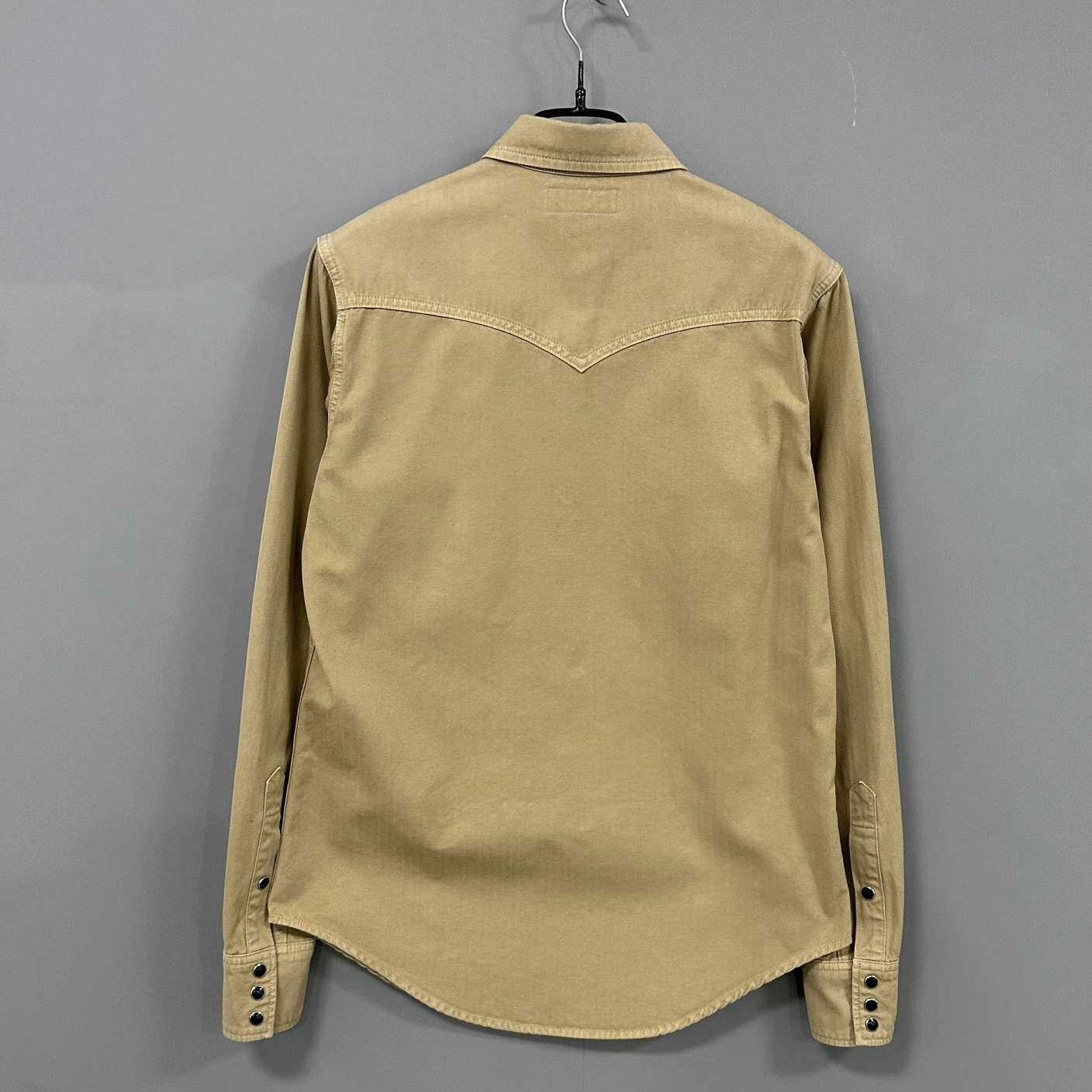 Saint Laurent Paris Saint Laurent Paris Beige Shirt xs Men Size US XS / EU 42 / 0 - 3 Thumbnail