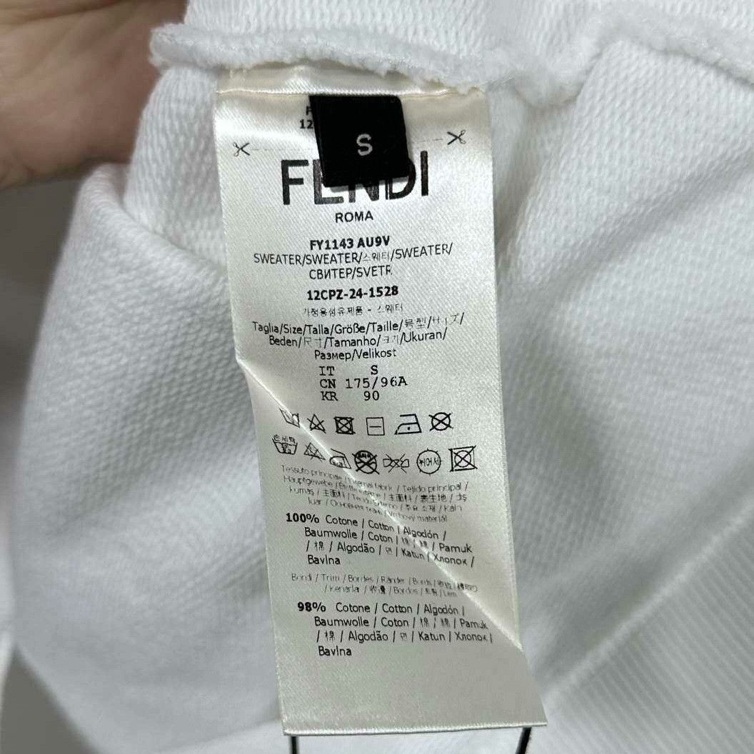 Fendi Fendi Retro Embroidered Hoodie S Women Size S / US 4 / IT 40 - 7 Thumbnail