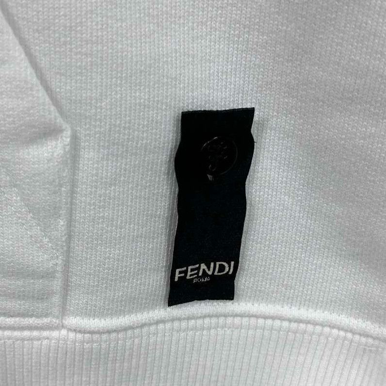 Fendi Fendi Retro Embroidered Hoodie S Women Size S / US 4 / IT 40 - 4 Thumbnail