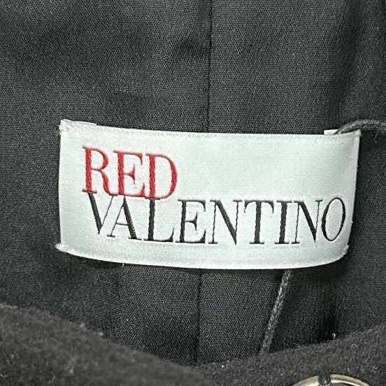 Valentino Valentino Wool Black Coat S Women Size S / US 4 / IT 40 - 4 Thumbnail
