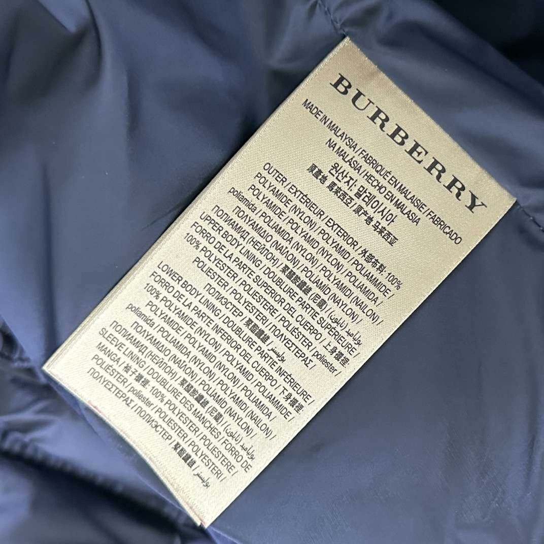 Burberry Burberry Down Blue Belt S Women Size S / US 4 / IT 40 - 4 Thumbnail