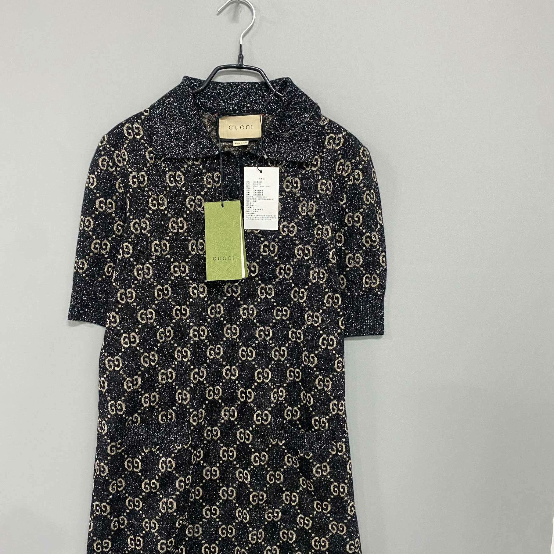 Gucci Gucci Knit Silver Dress S Women Size S / US 4 / IT 40 - 2 Thumbnail