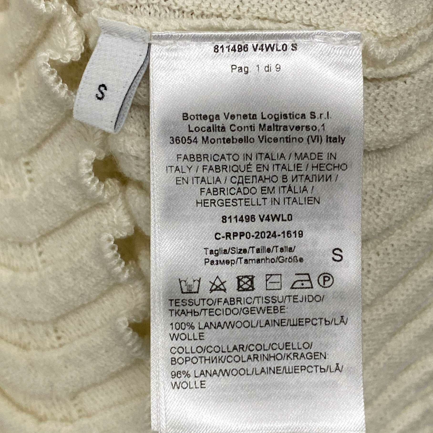 Bottega Veneta Bottega Veneta Knit Beige Sweater S Women Size S / US 4 / IT 40 - 4 Thumbnail