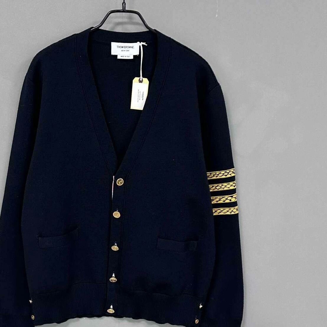 Thom Browne Thom Browne Limited Embroidered Brown Sweater xs Men Size US XS / EU 42 / 0 - 2 Thumbnail