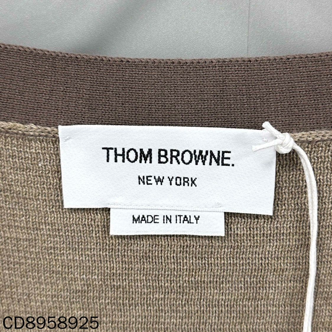 Thom Browne Thom Browne Knit Striped Brown Sweater l Men Size US L / EU 52-54 / 3 - 6 Thumbnail