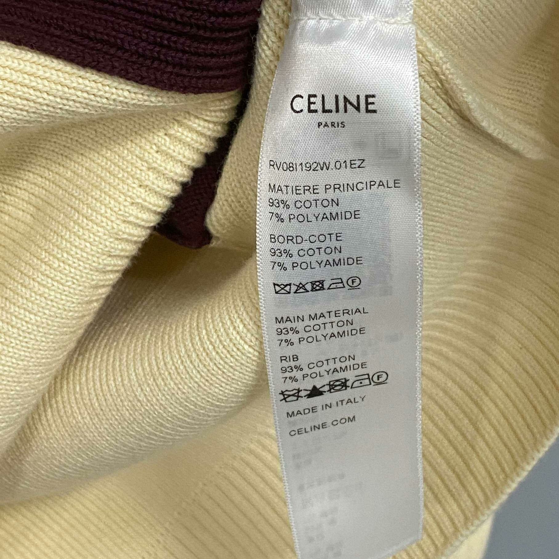Celine Celine Knit Embroidered Sweater M Women Size M / US 6-8 / IT 42-44 - 4 Thumbnail