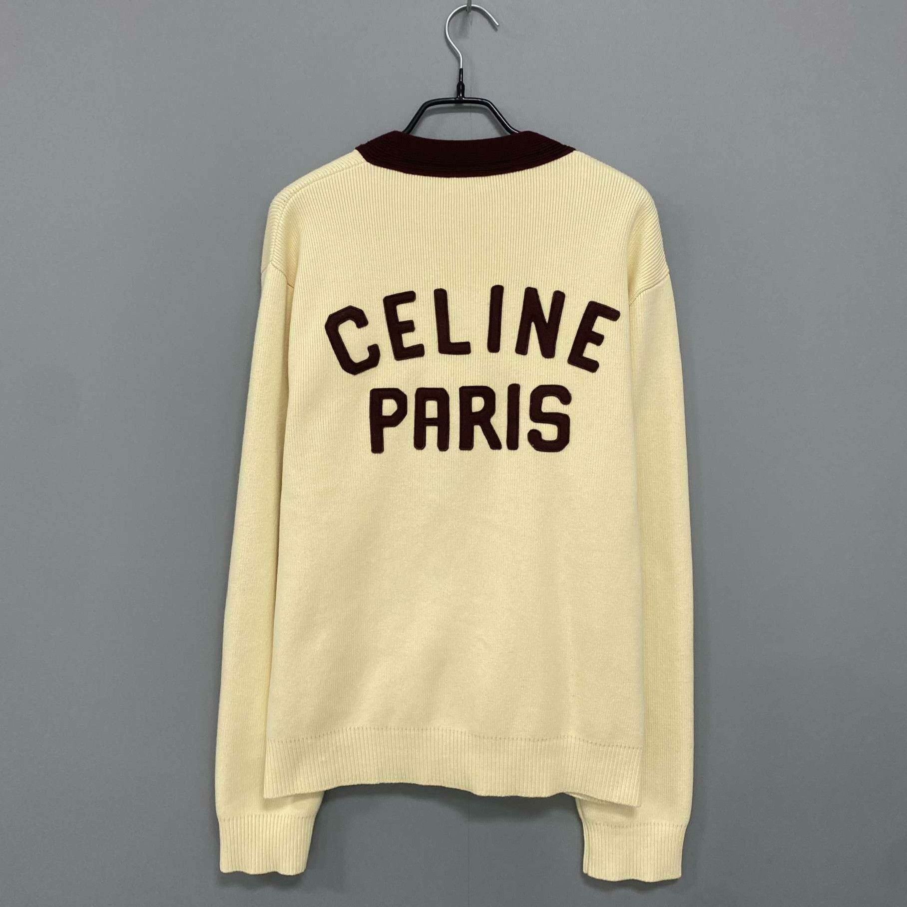 Celine Celine Knit Embroidered Sweater M Women Size M / US 6-8 / IT 42-44 - 3 Thumbnail