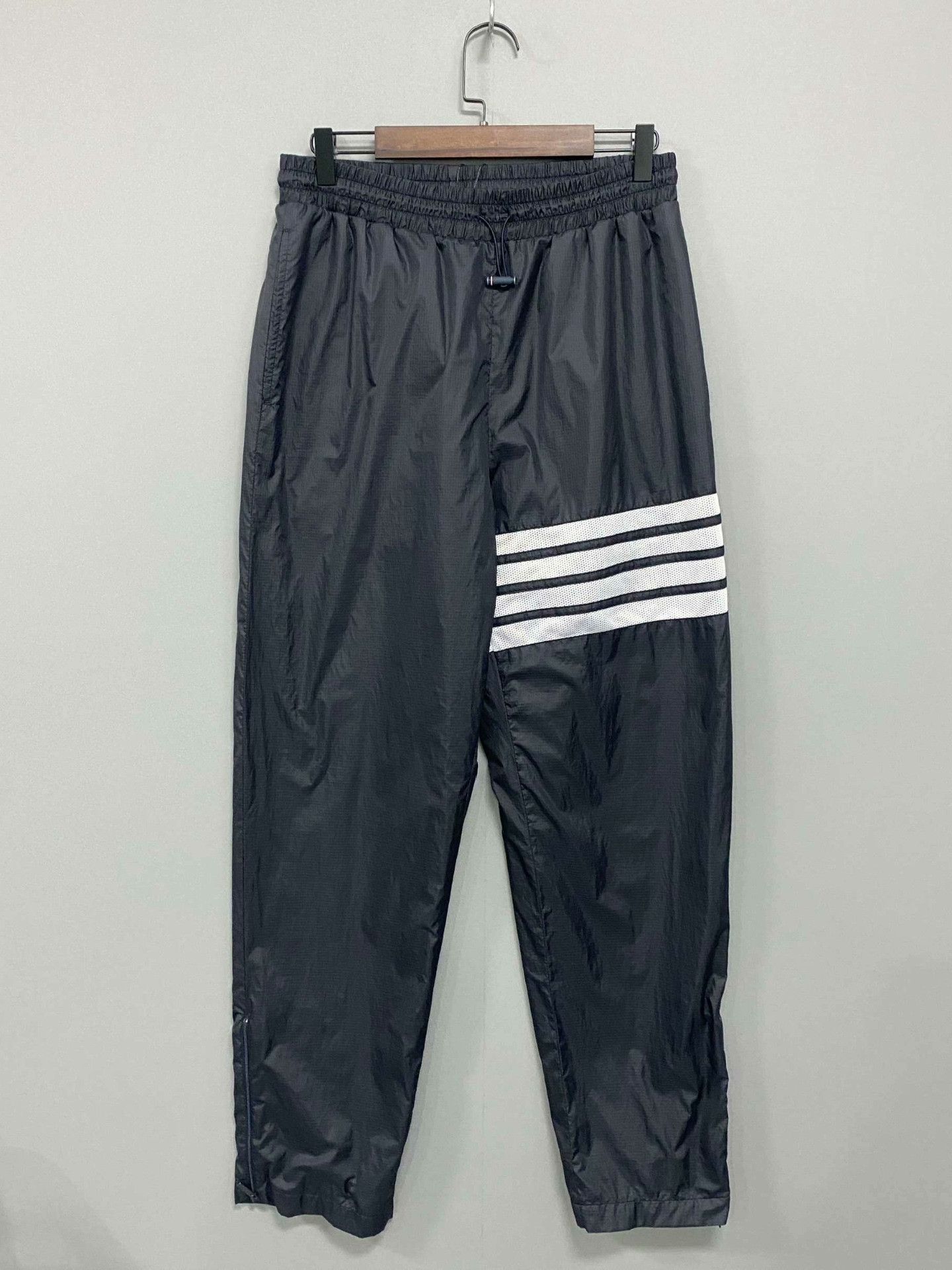 Thom Browne Thom Browne Nylon Striped Brown Casual Pants 28 Men Size US 28 / EU 44 - 3 Thumbnail
