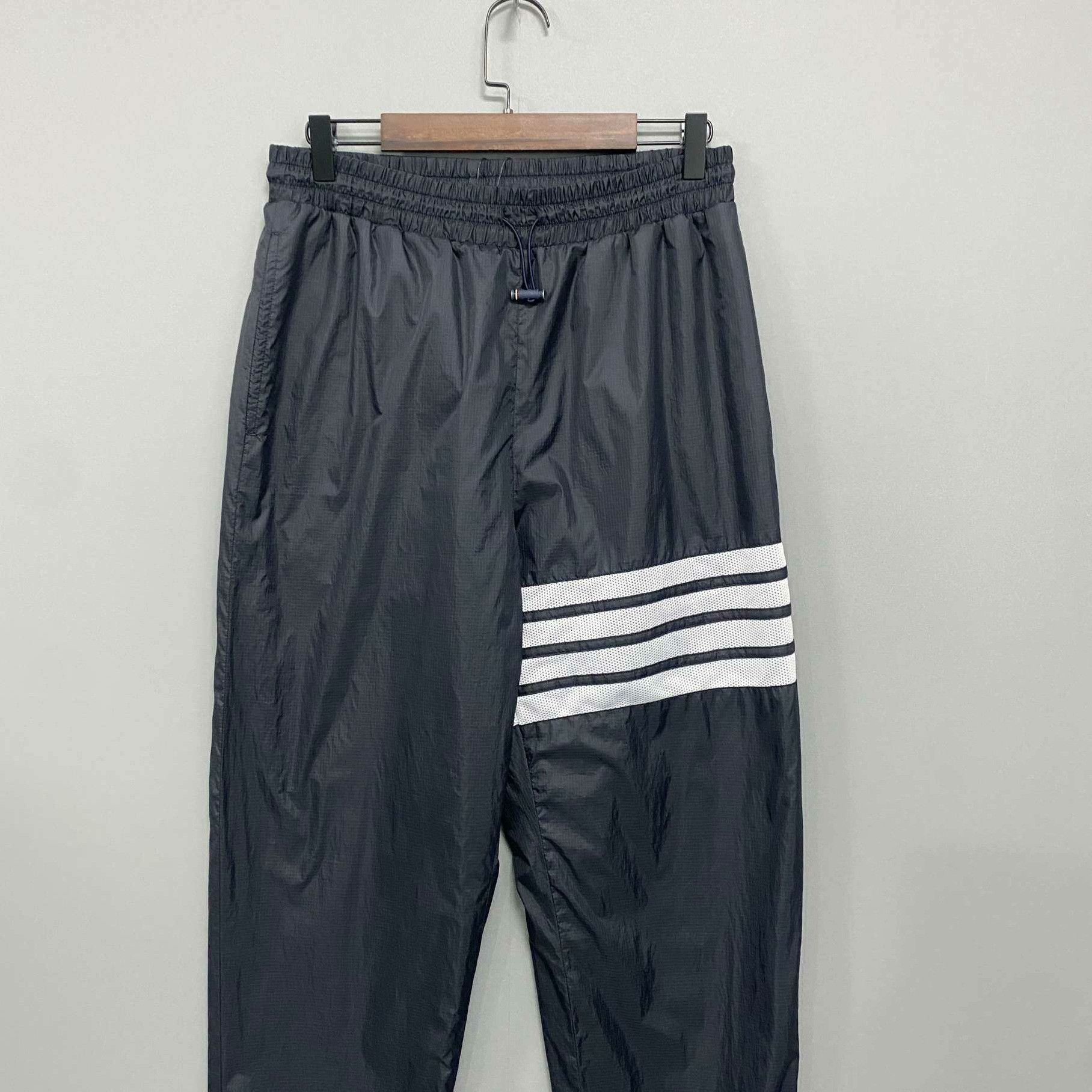 Thom Browne Thom Browne Nylon Striped Brown Casual Pants 28 Men Size US 28 / EU 44 - 2 Thumbnail