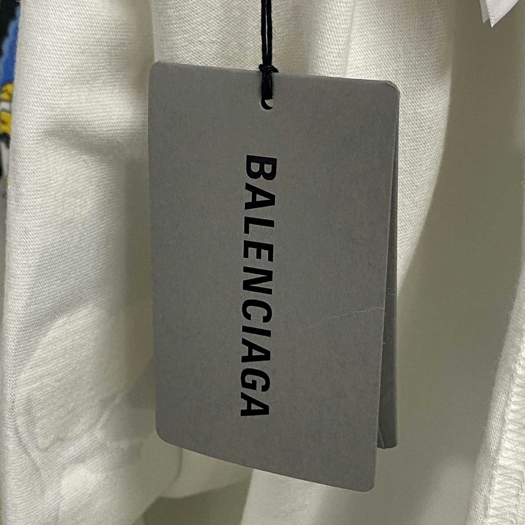Balenciaga Balenciaga Collab T-Shirt l Men Size US L / EU 52-54 / 3 - 4 Thumbnail