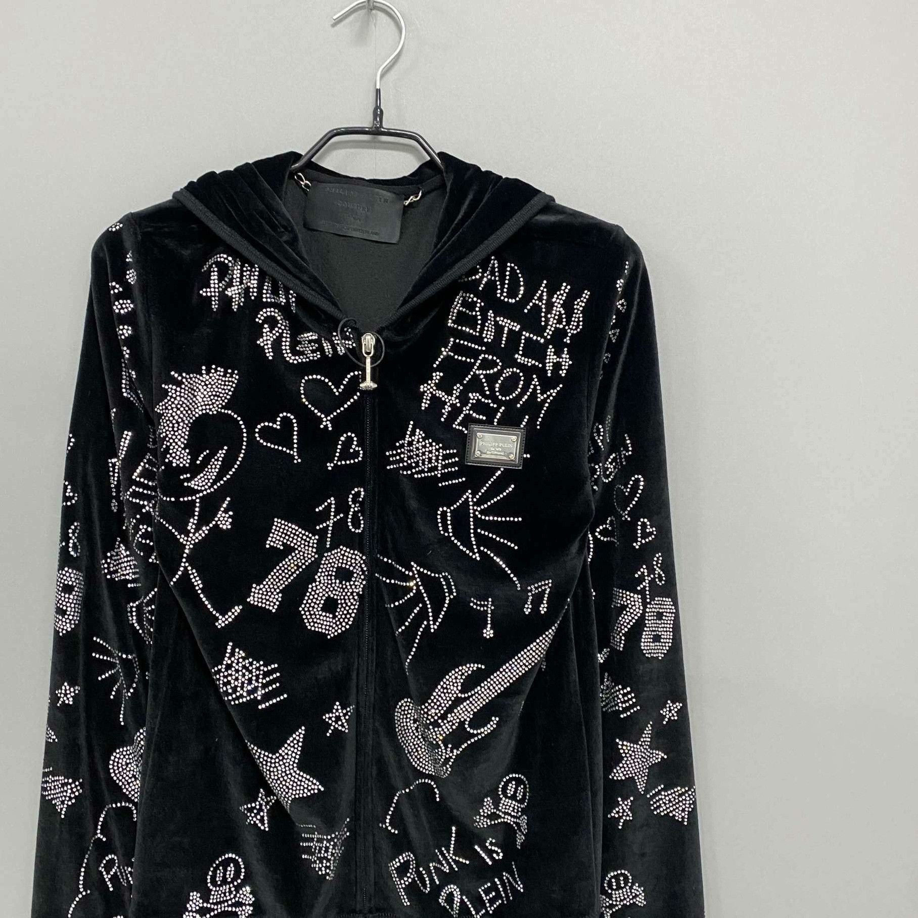 Philipp Plein Philipp Plein Velvet Jacket S Women Size S / US 4 / IT 40 - 2 Thumbnail