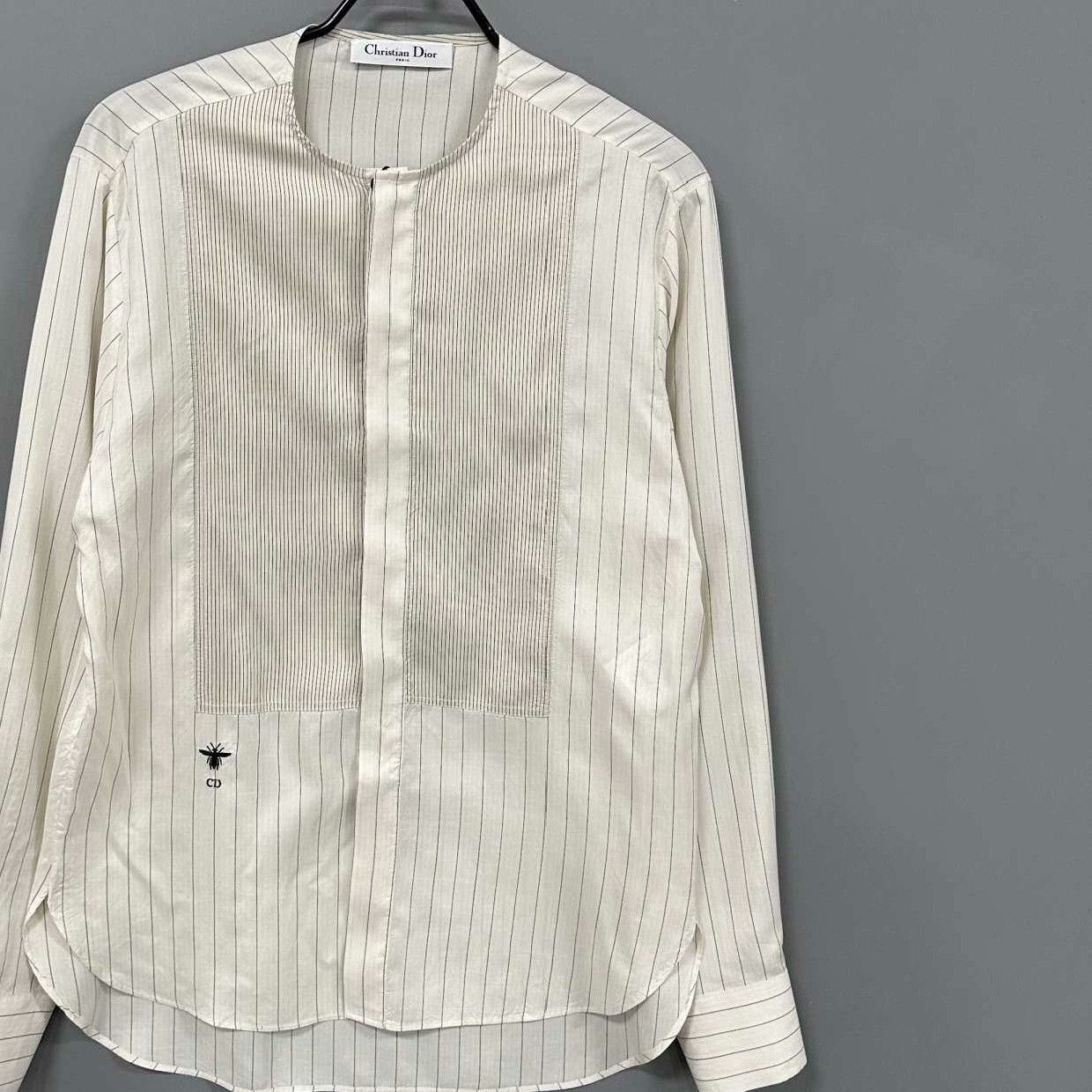 Dior Dior Silk Embroidered Button Up it_36 Women Size XS / US 0-2 / IT 36-38 - 2 Thumbnail