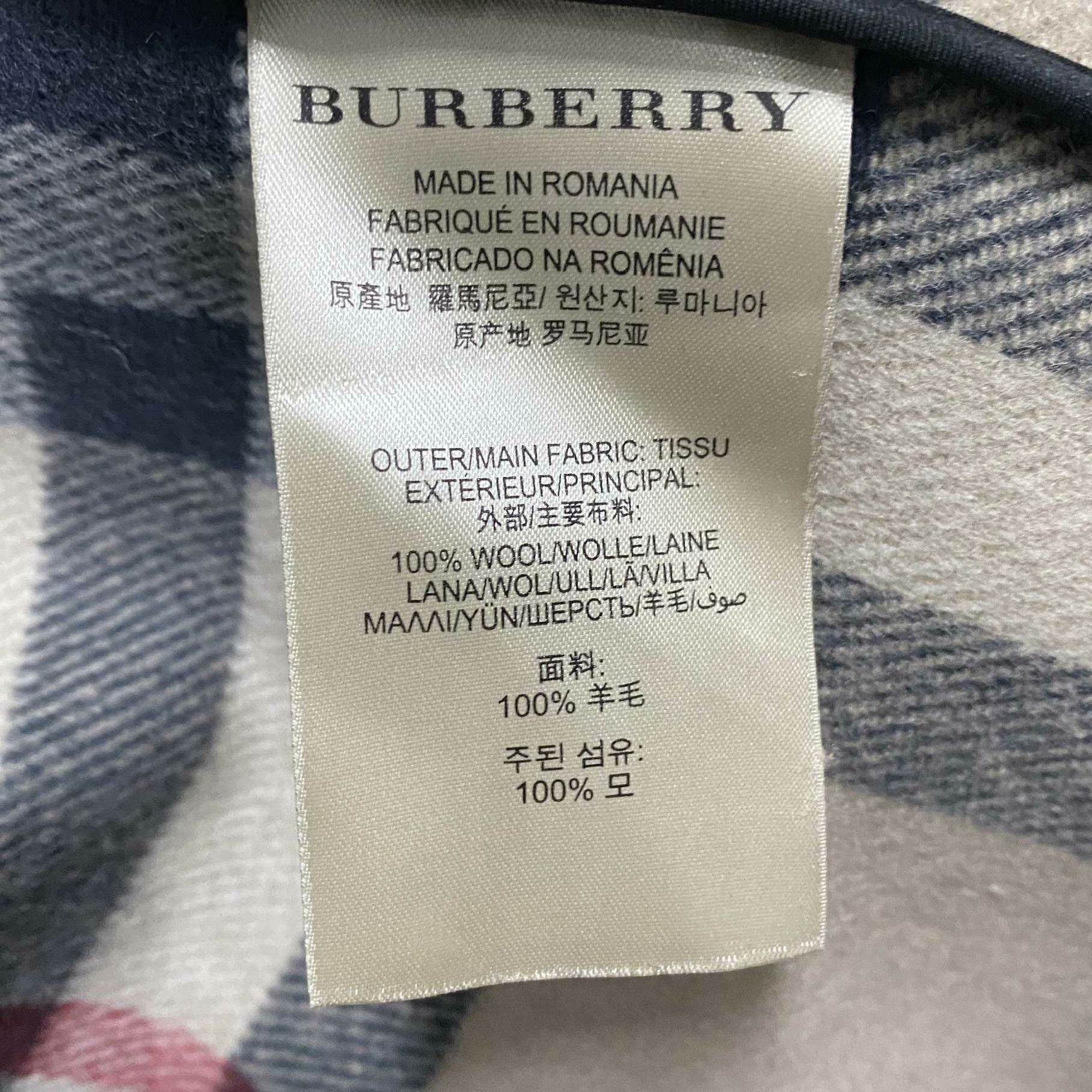 Burberry Burberry Wool Plaid Coat uk_6 Women Size XS / US 0-2 / IT 36-38 - 5 Thumbnail
