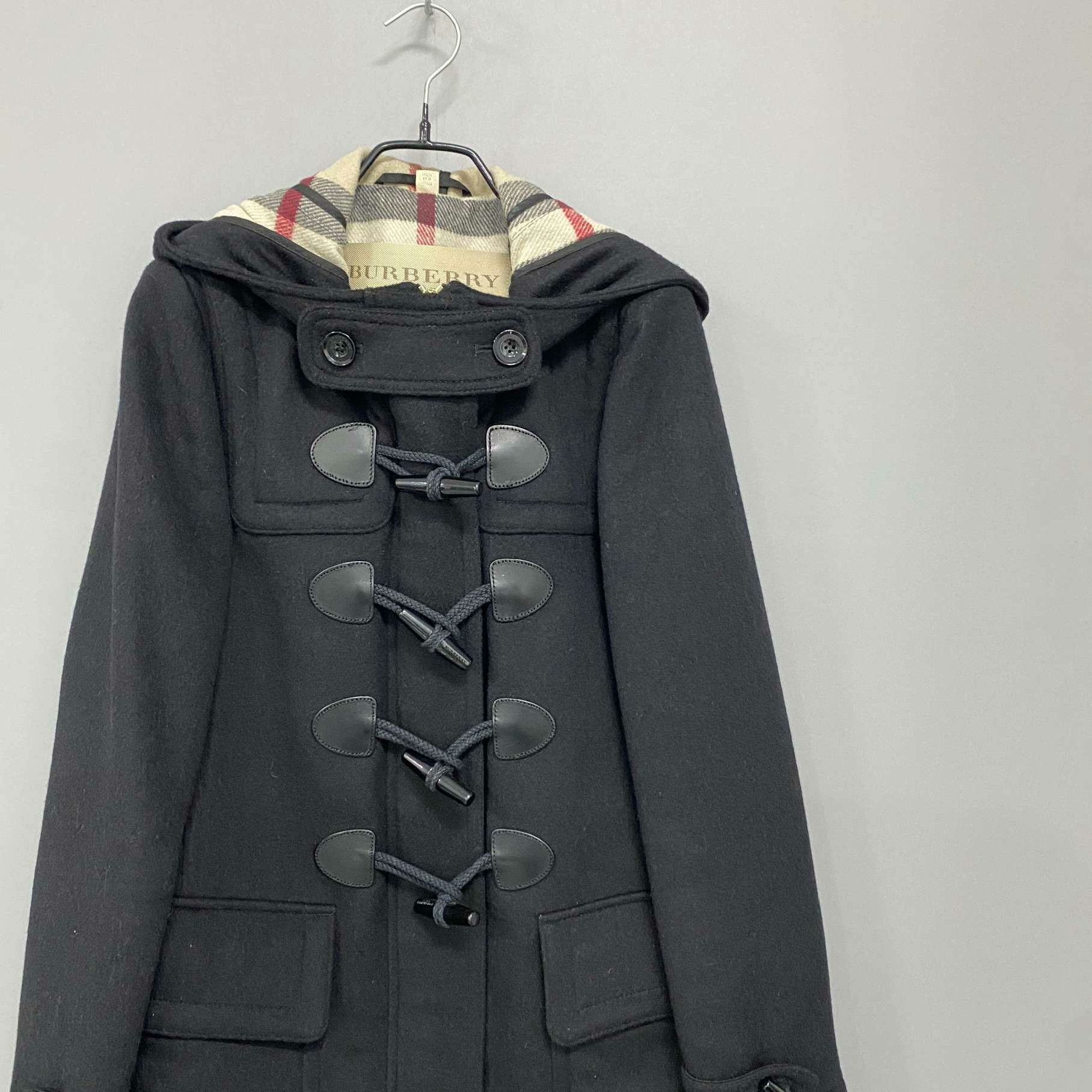 Burberry Burberry Wool Plaid Coat uk_6 Women Size XS / US 0-2 / IT 36-38 - 2 Thumbnail