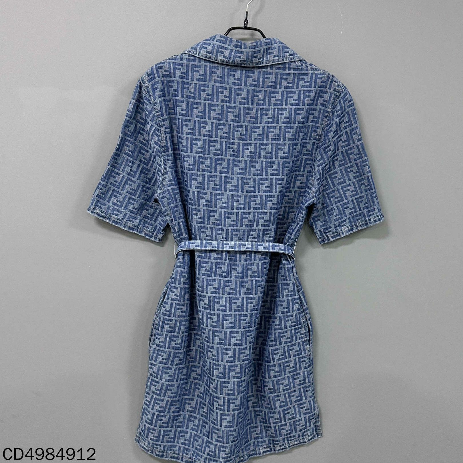 Fendi Fendi Denim Dress it_40 Women Size S / US 4 / IT 40 - 3 Thumbnail