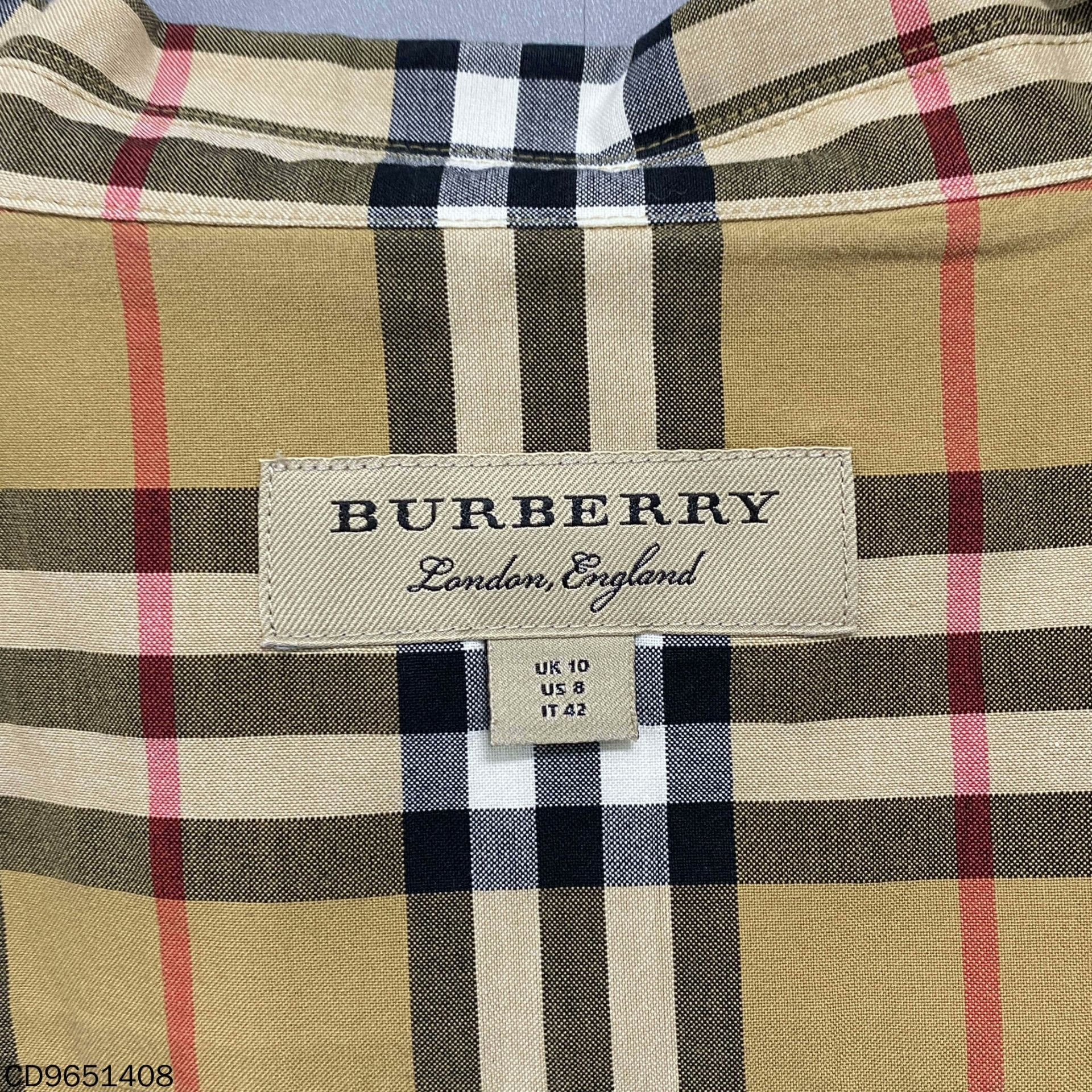 Burberry Burberry Plaid Shirt s Men Size US S / EU 44-46 / 1 - 5 Thumbnail