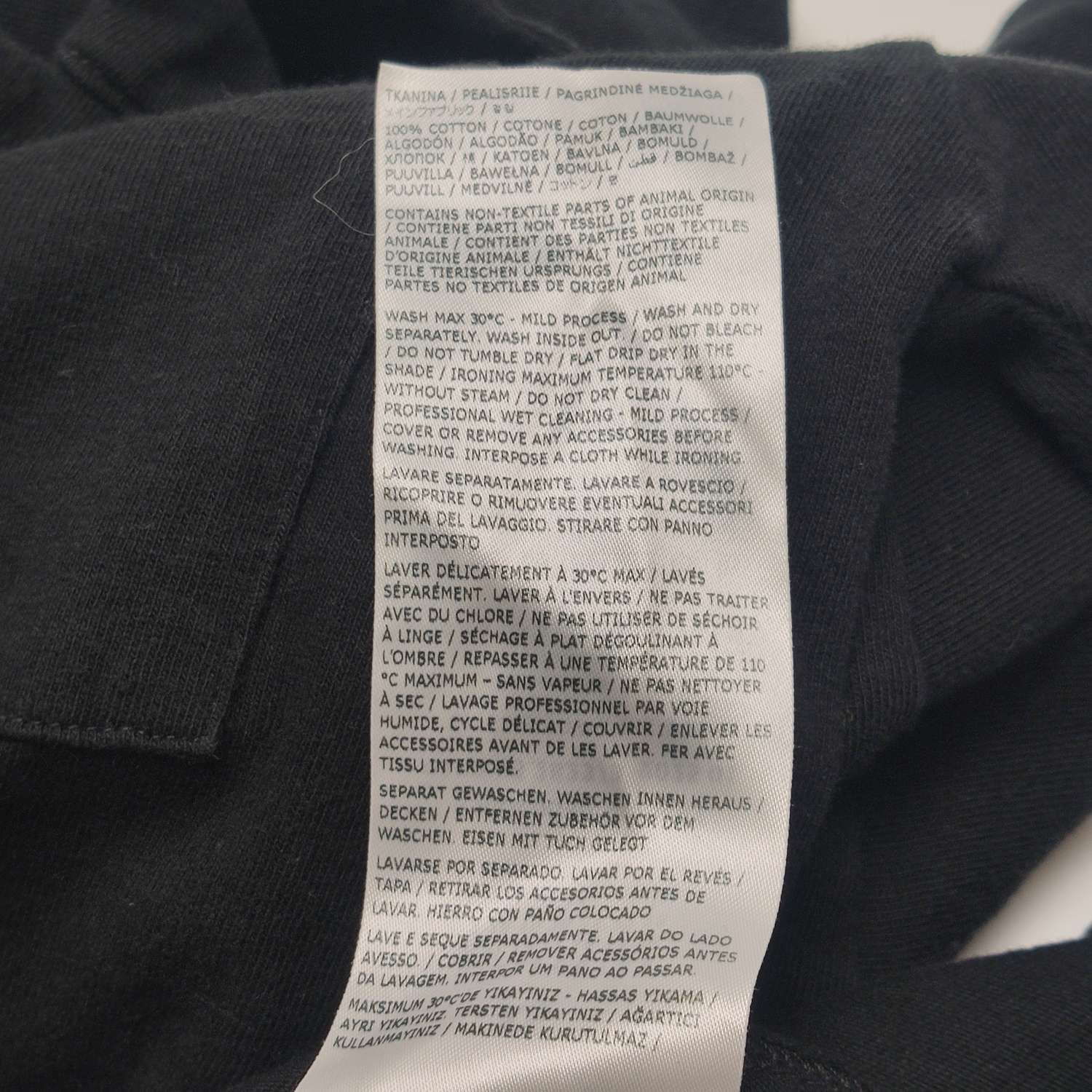 Maison Margiela Maison Margiela Black Cotton Polo Shirt XS Size US XS / EU 42 / 0 - 9 Thumbnail
