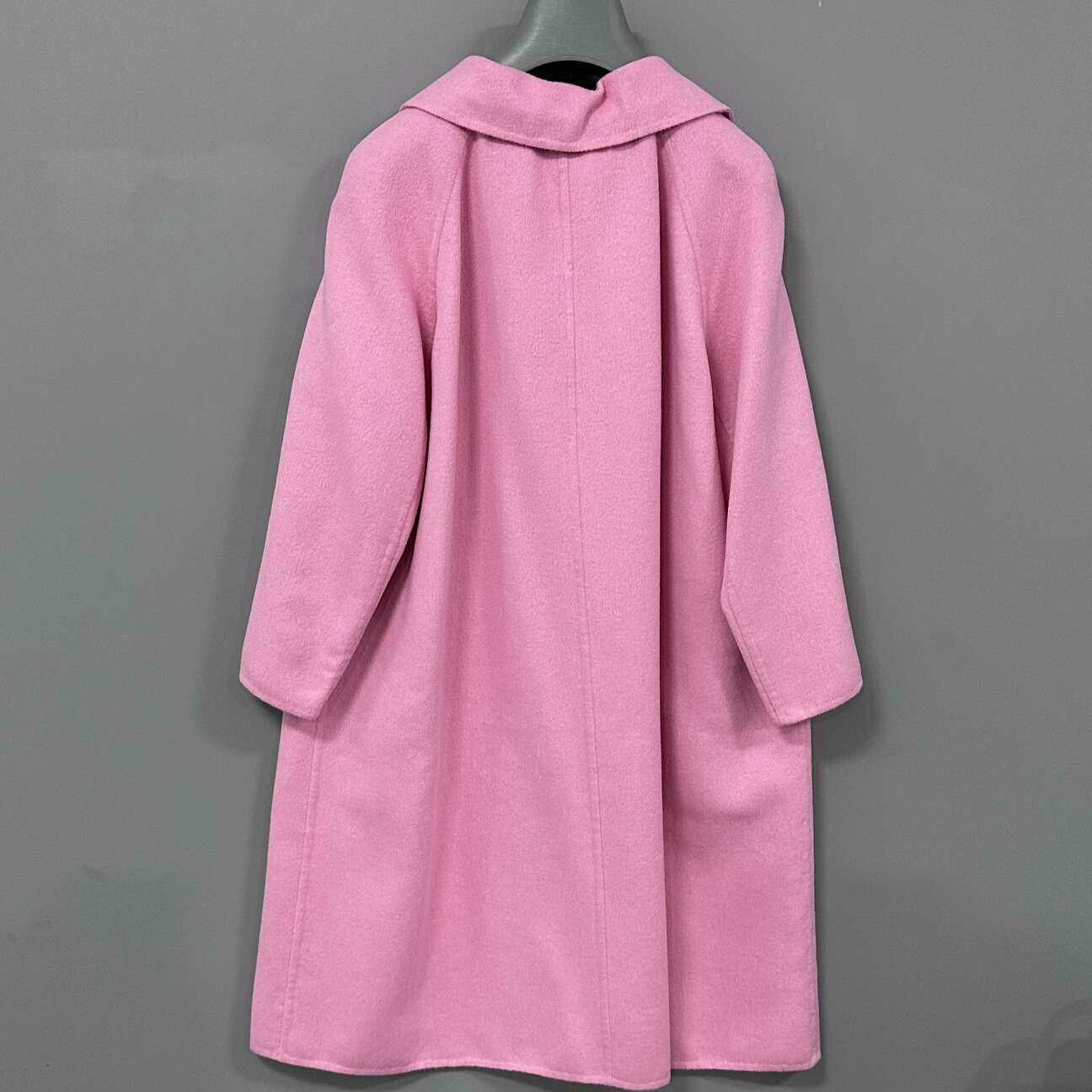 Prada Prada Wool Pink Coat it_44 Women Size M / US 6-8 / IT 42-44 - 3 Thumbnail
