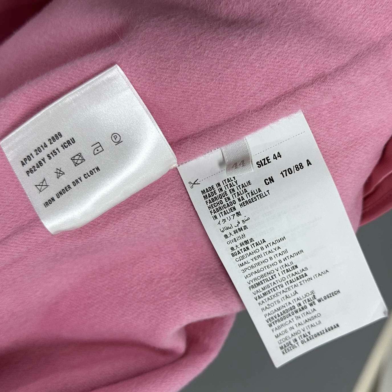 Prada Prada Wool Pink Coat it_44 Women Size M / US 6-8 / IT 42-44 - 6 Thumbnail